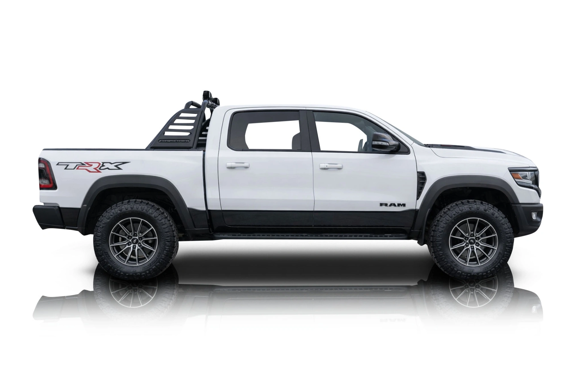 Passenger side photo of vehicle