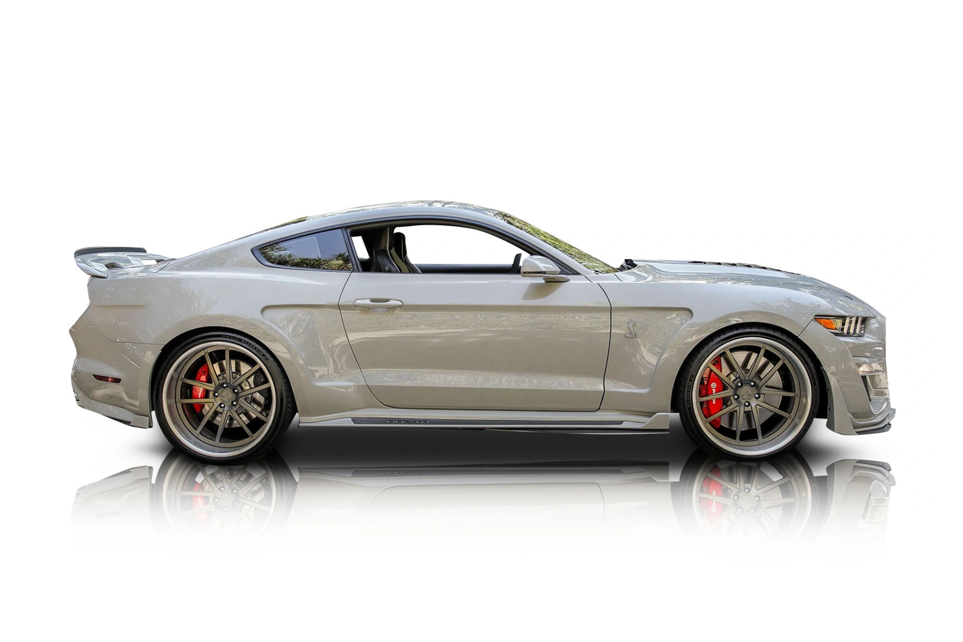 Passenger side photo of vehicle