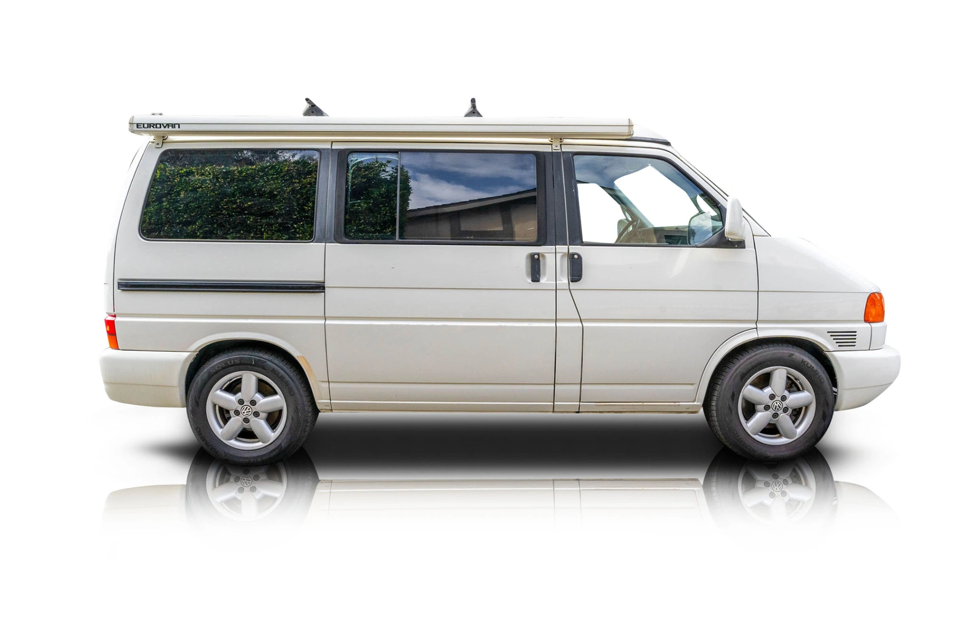 Passenger side photo of vehicle