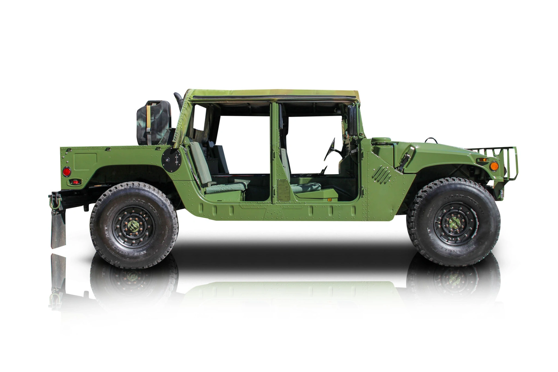 Passenger side photo of vehicle