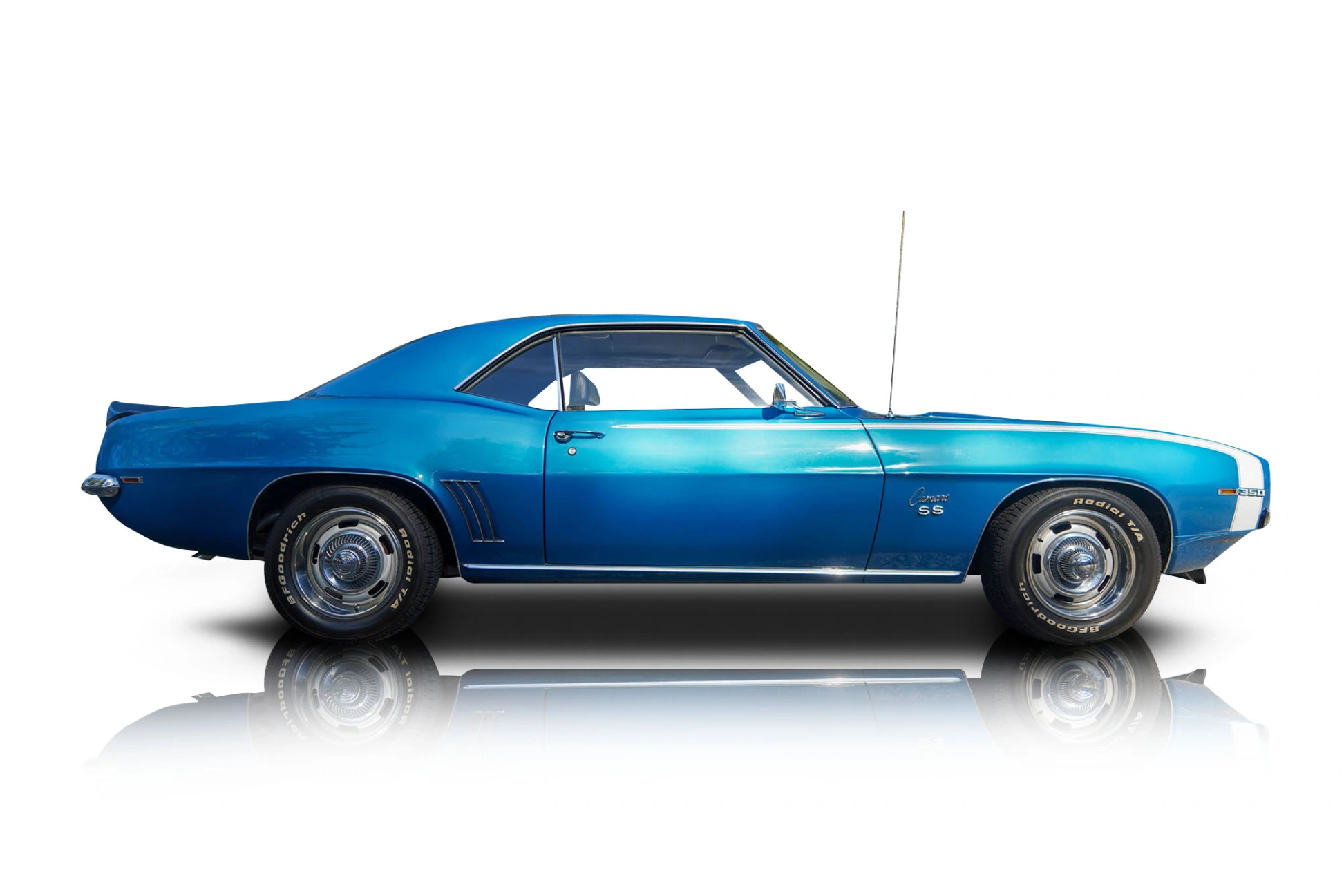 Passenger side photo of vehicle