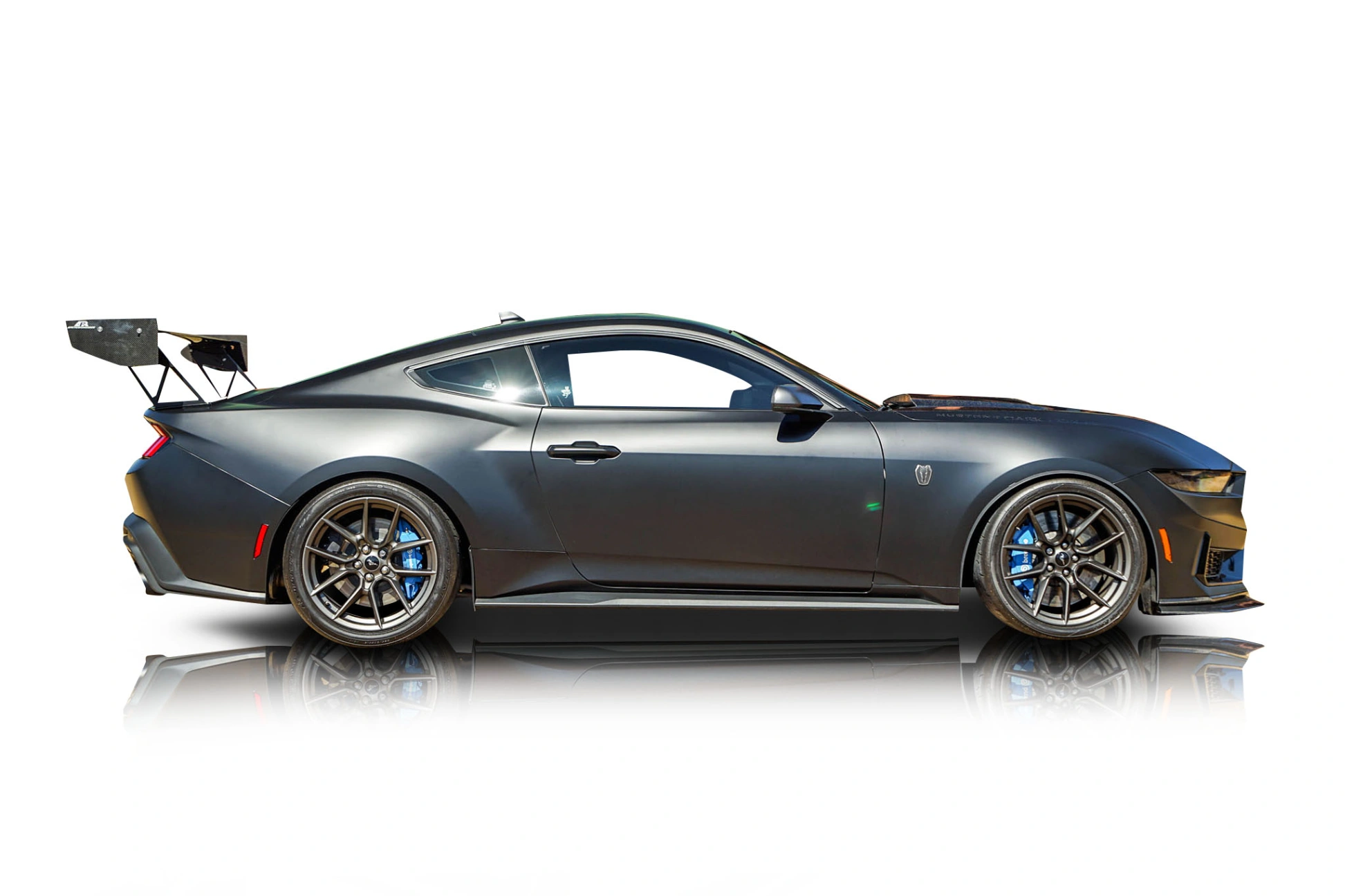 Passenger side photo of vehicle