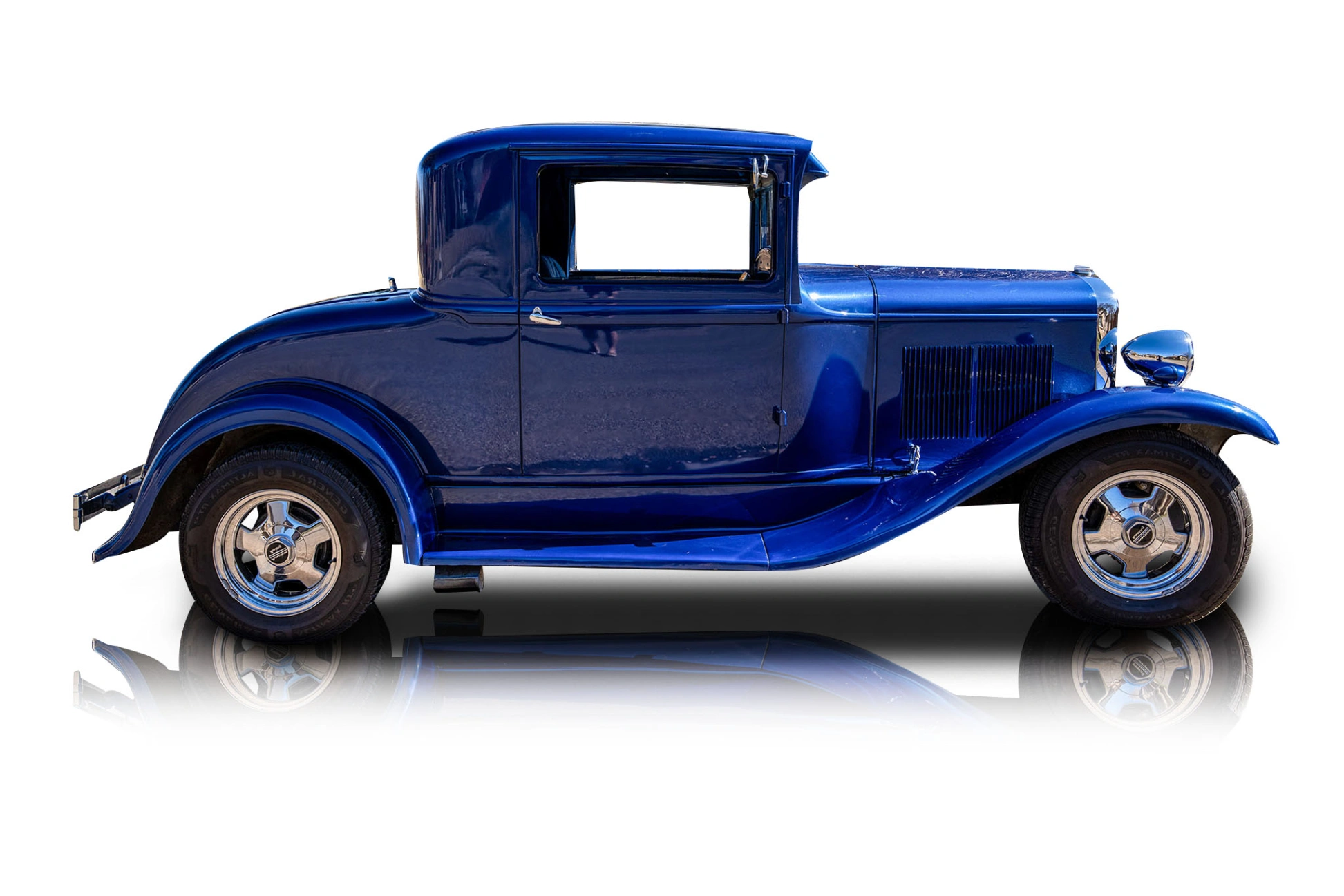 Passenger side photo of vehicle