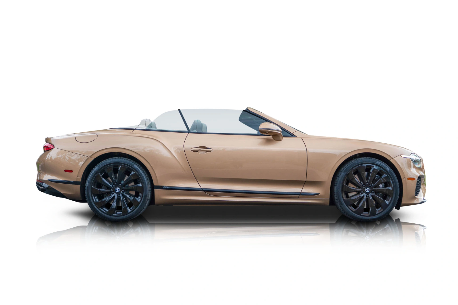 Passenger side photo of vehicle