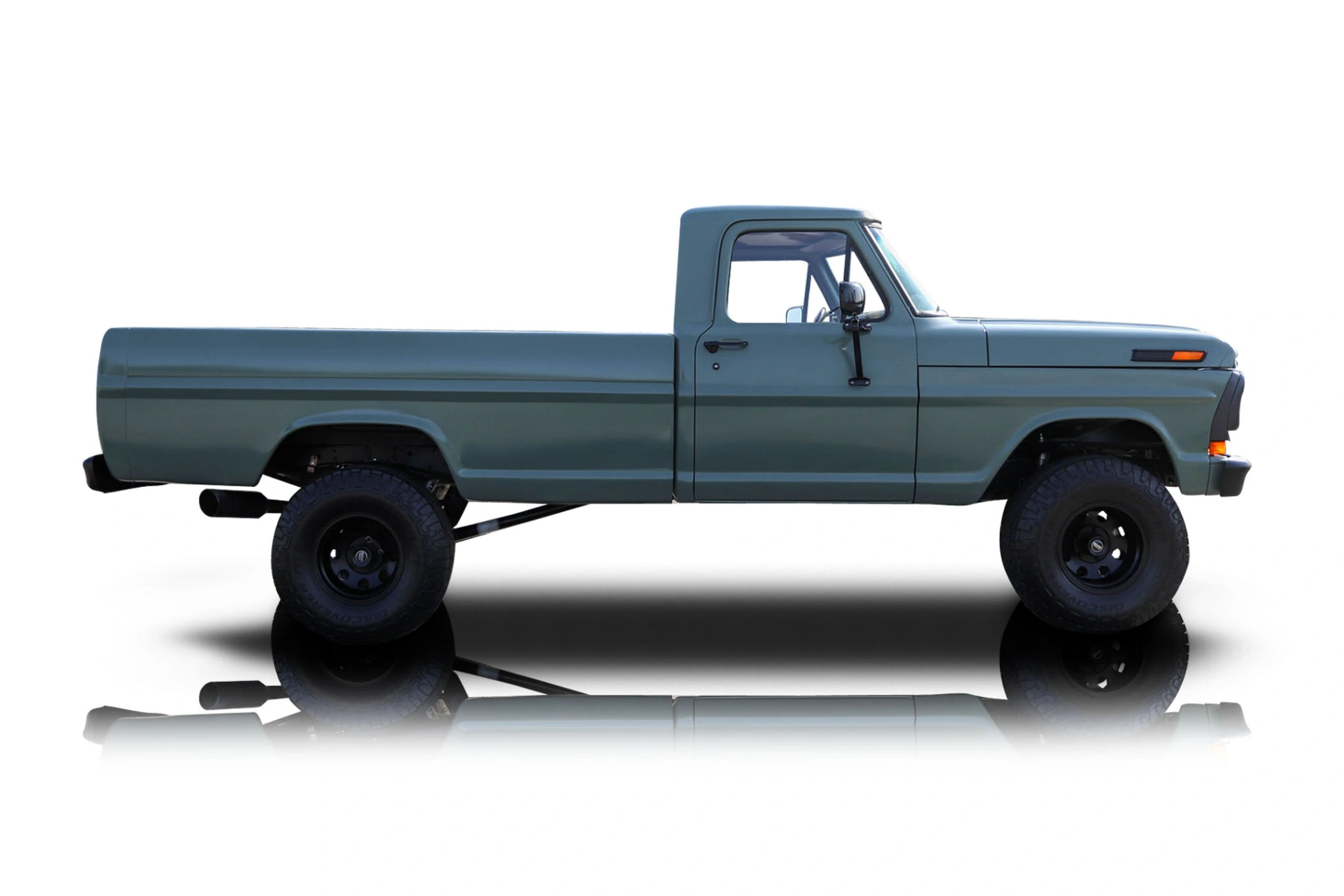 Passenger side photo of vehicle