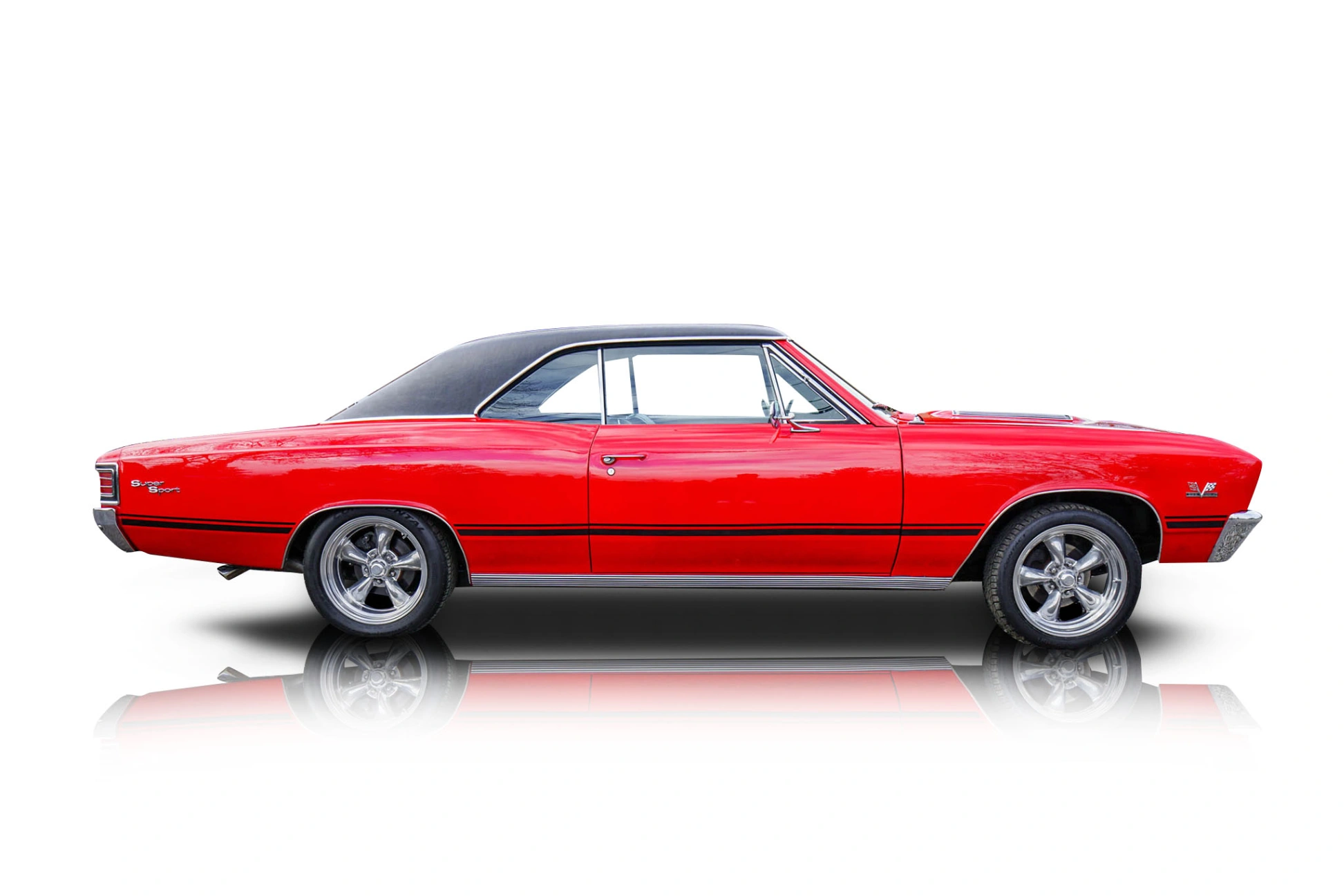 Passenger side photo of vehicle