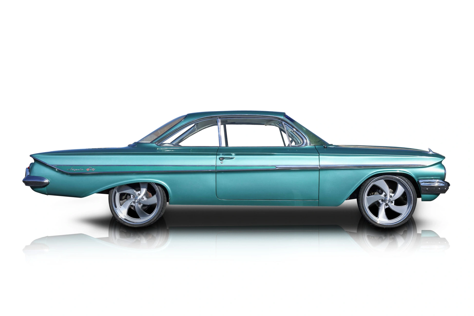 Passenger side photo of vehicle