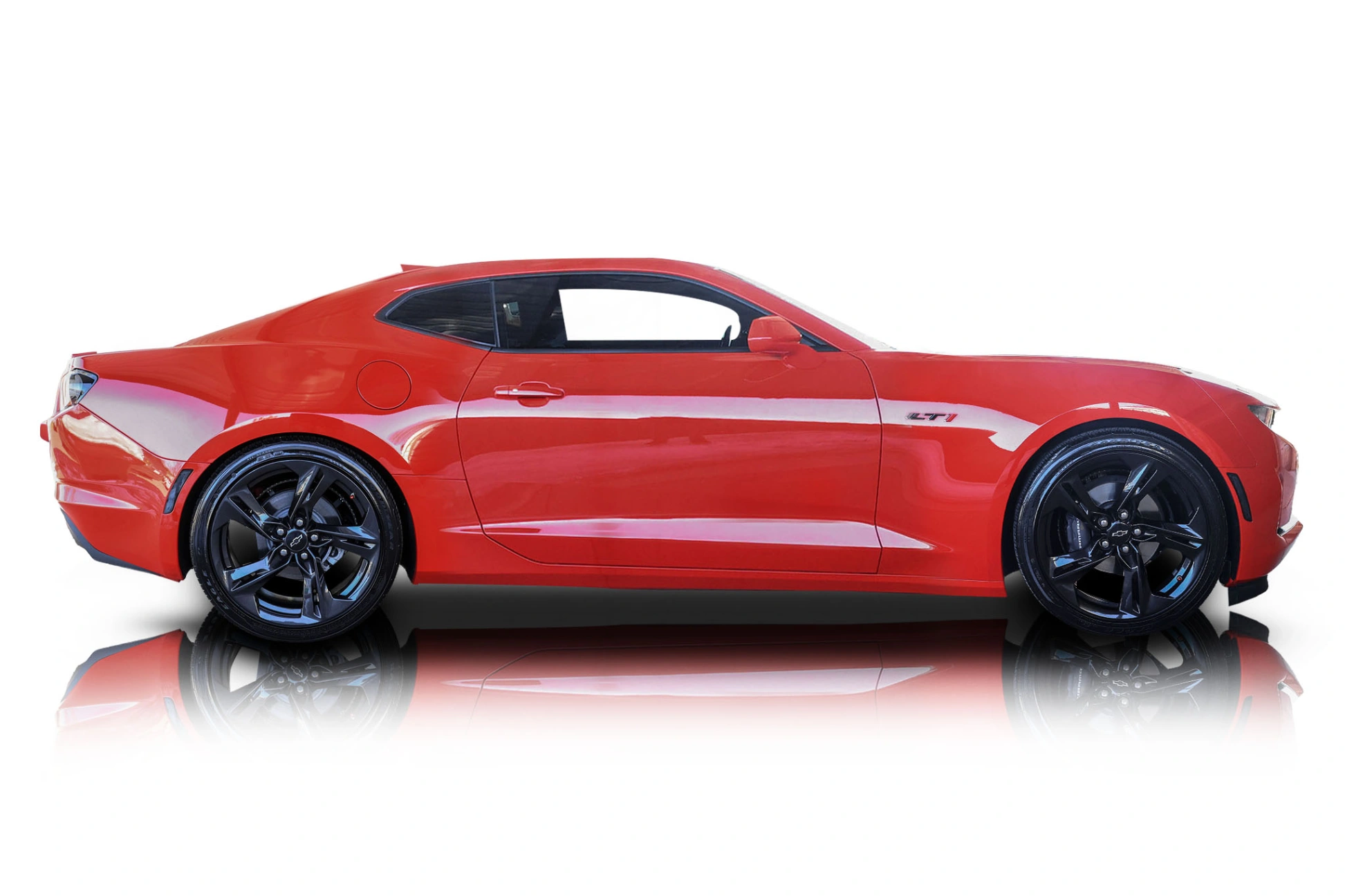 Passenger side photo of vehicle