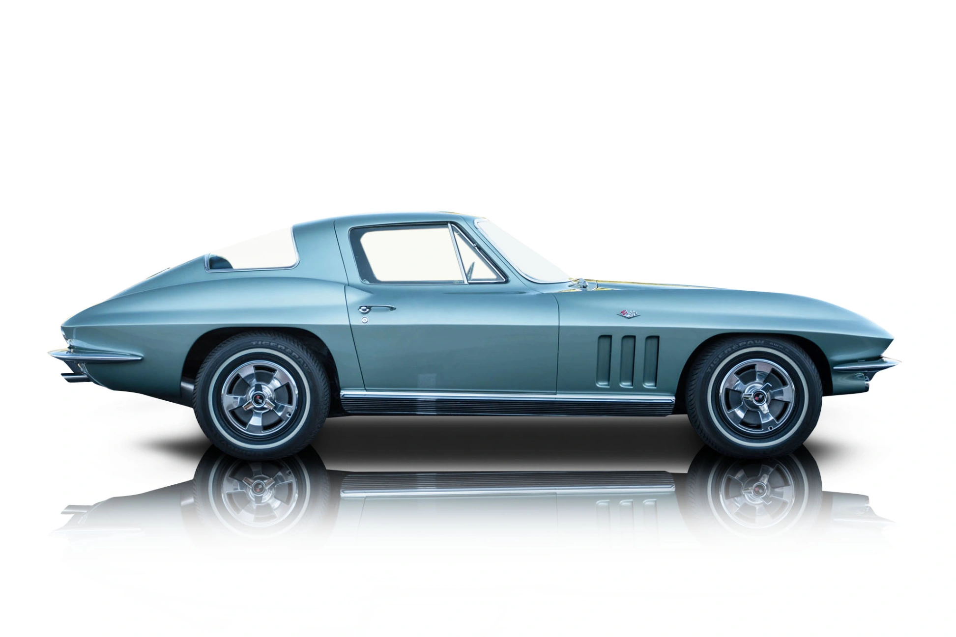 Passenger side photo of vehicle