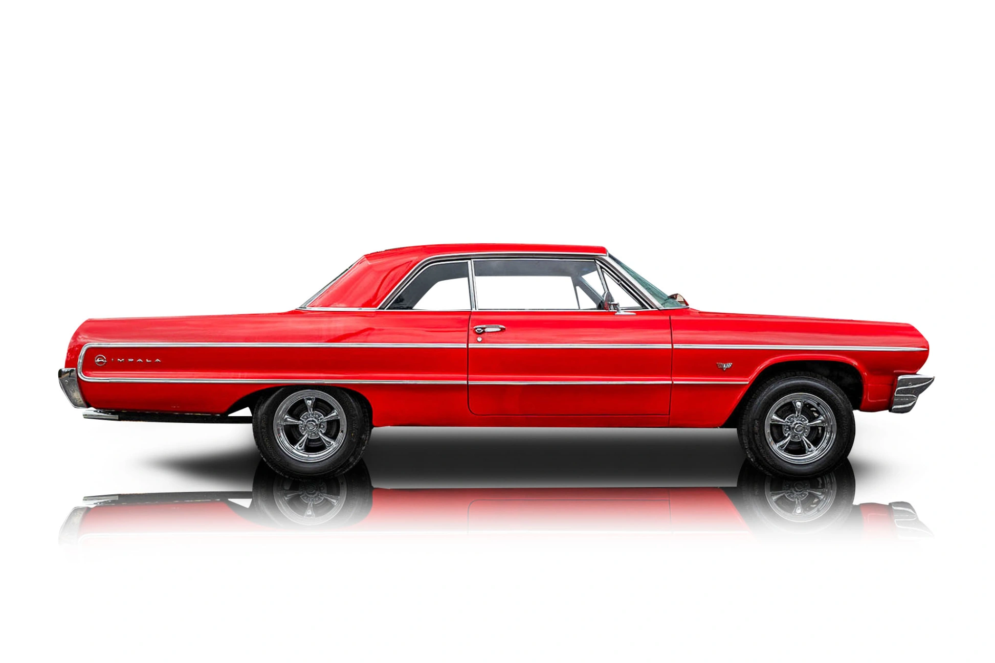 Passenger side photo of vehicle