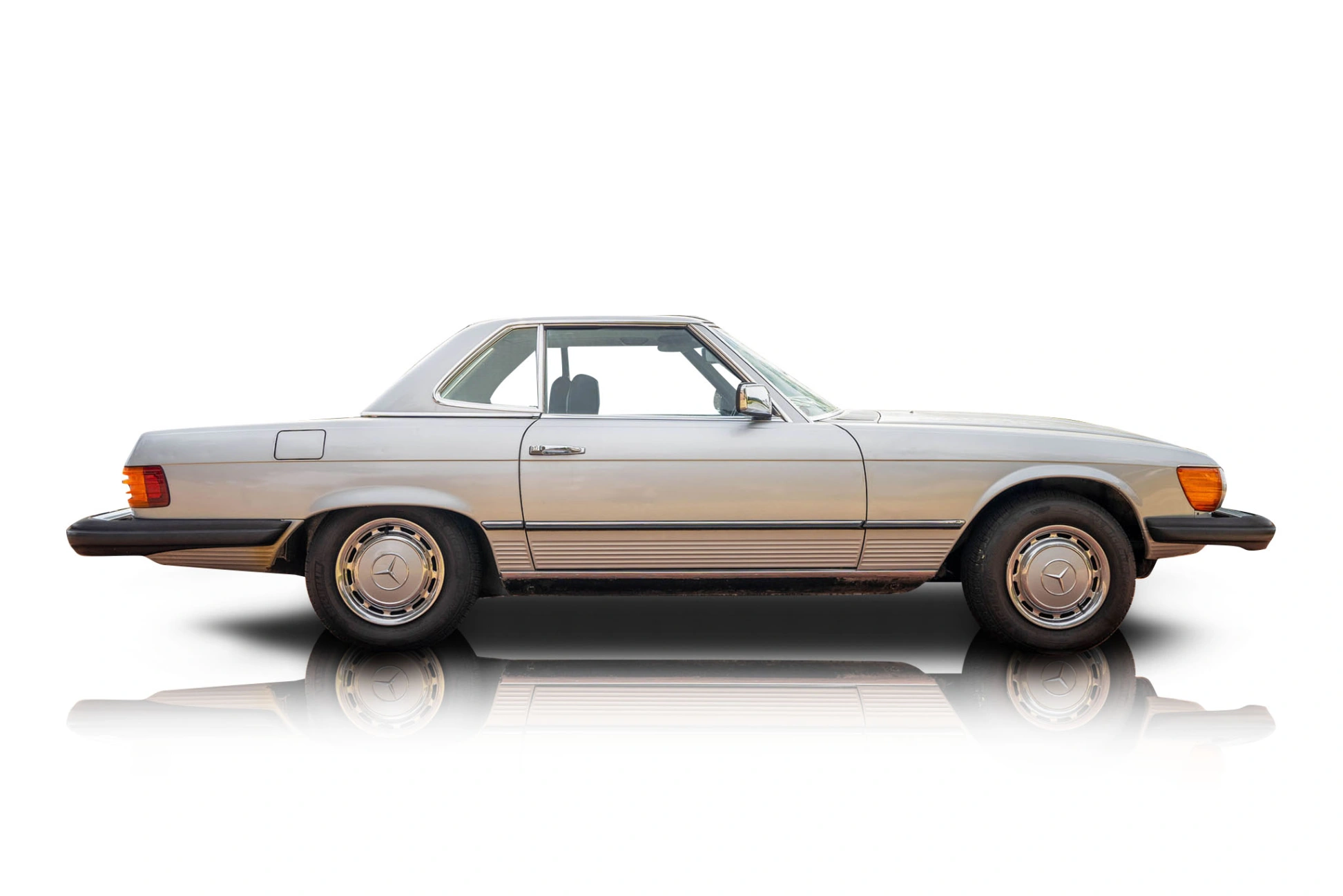 Passenger side photo of vehicle