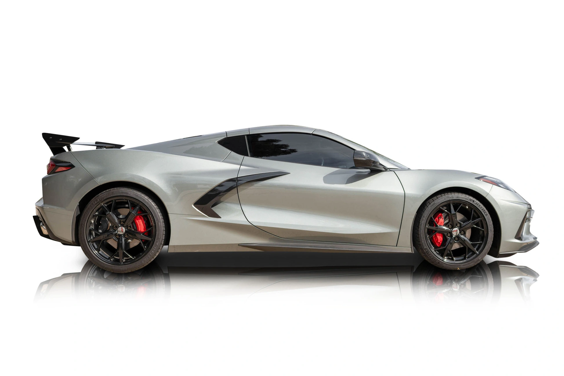 Passenger side photo of vehicle