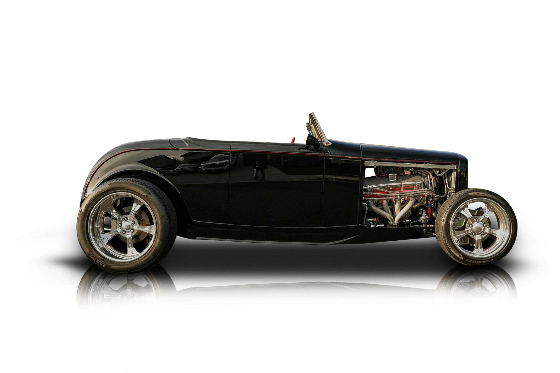 Passenger side photo of vehicle