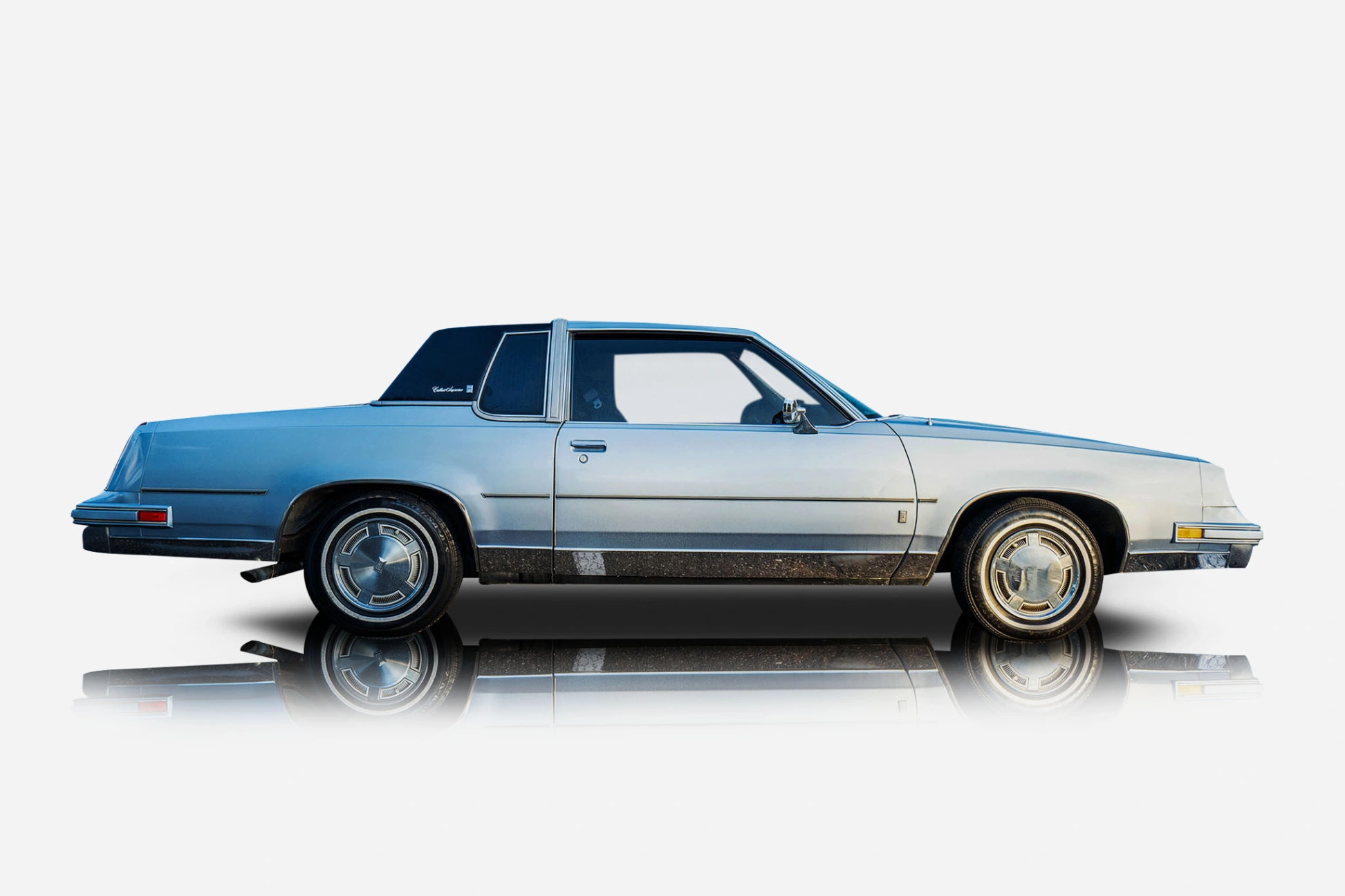 Passenger side photo of vehicle