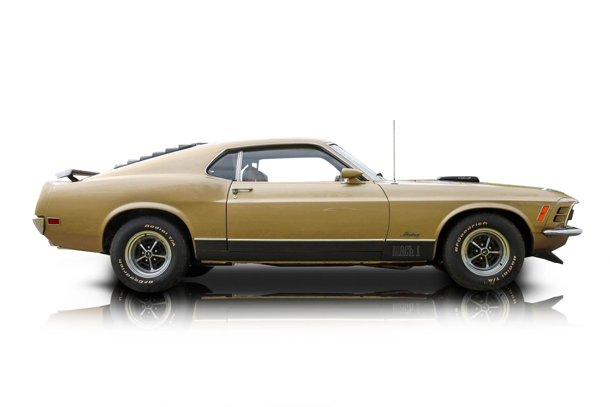 Passenger side photo of vehicle