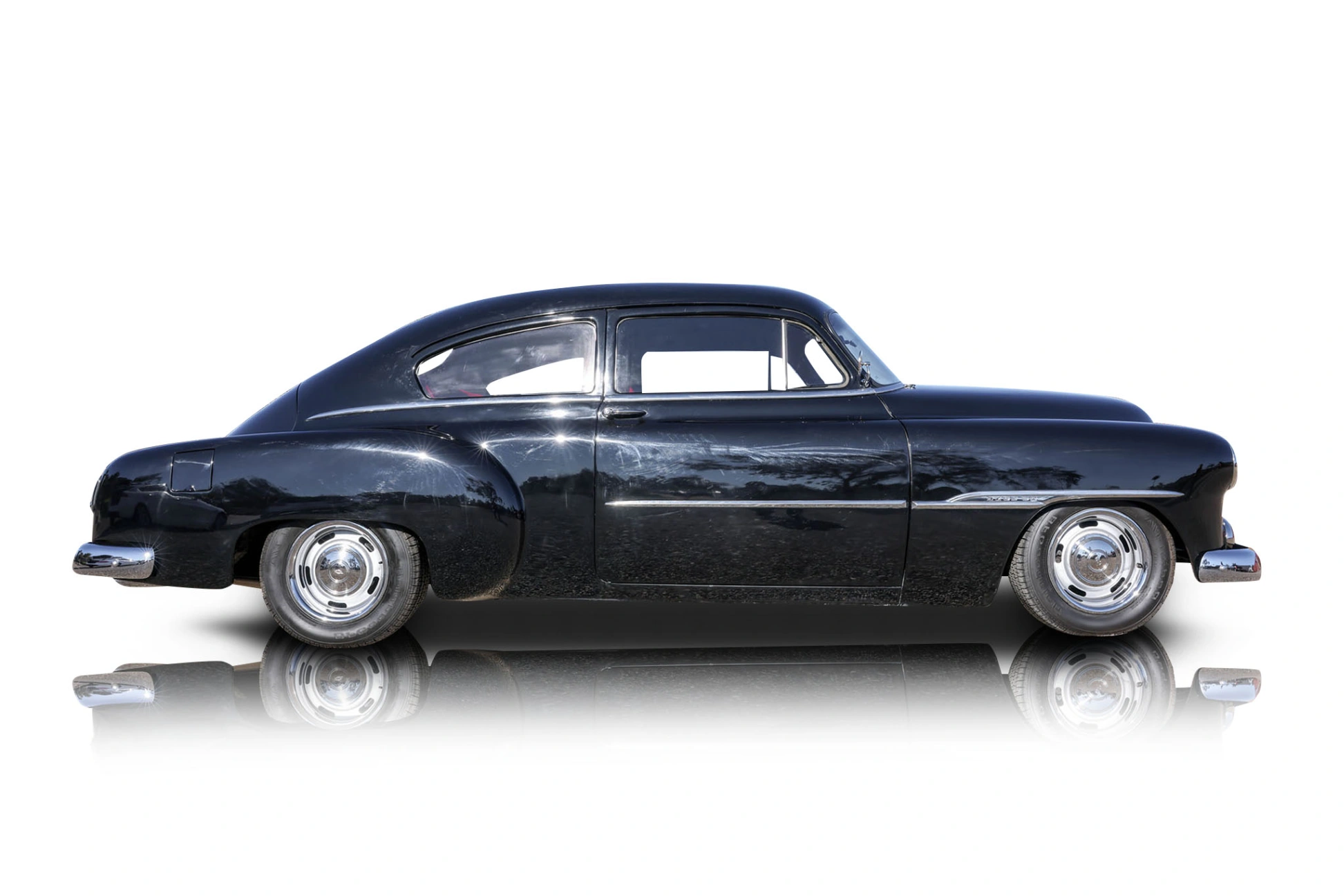 Passenger side photo of vehicle