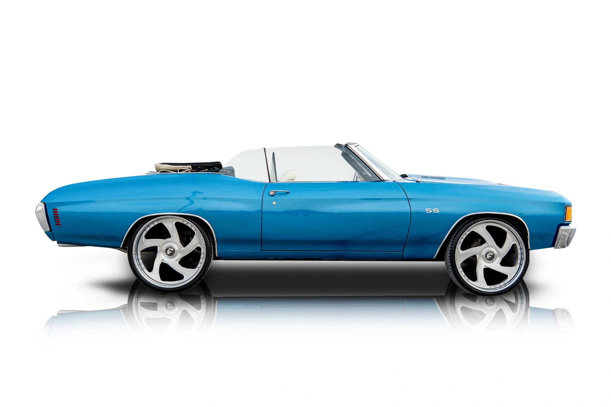 Passenger side photo of vehicle