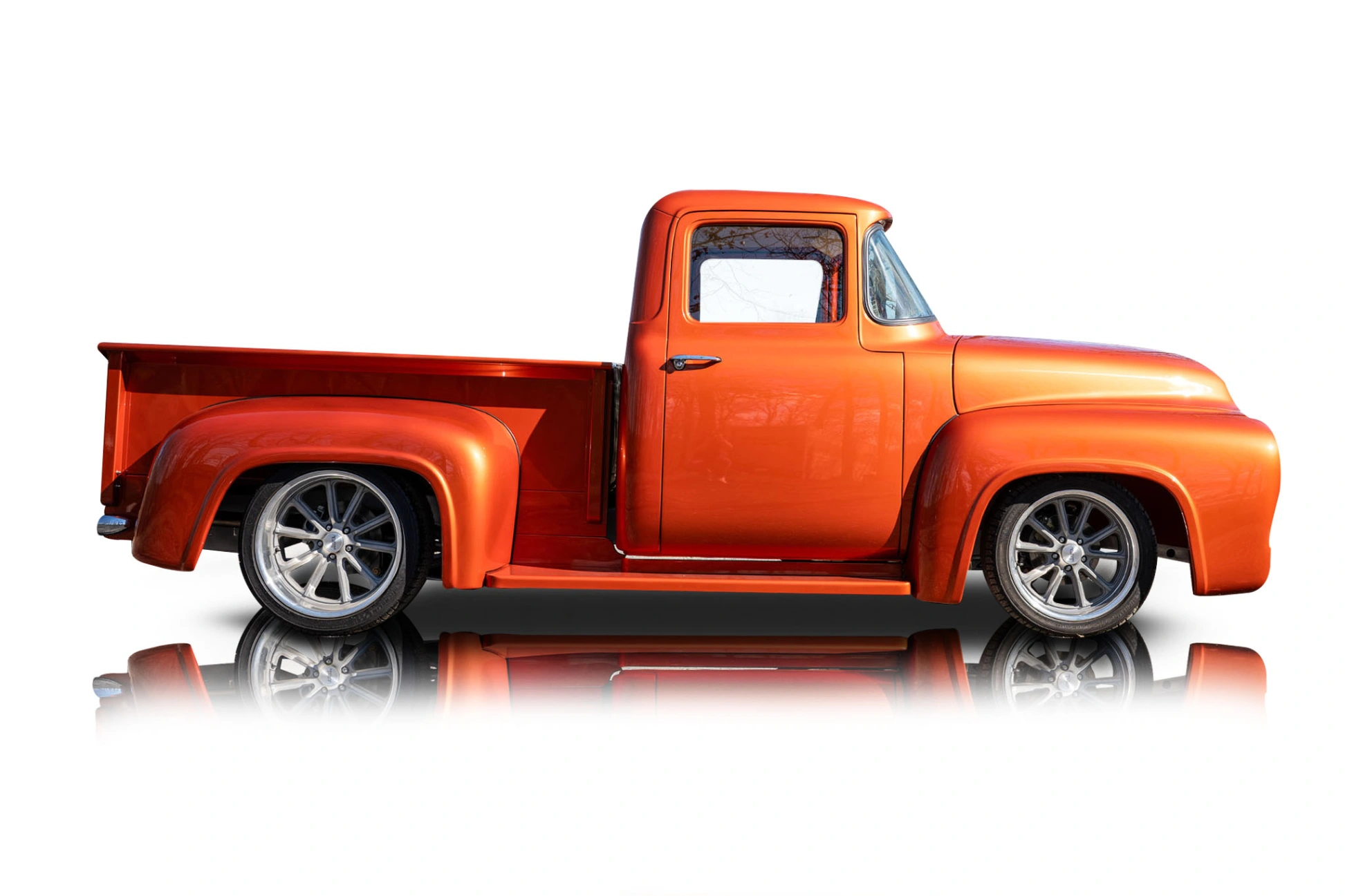 Passenger side photo of vehicle