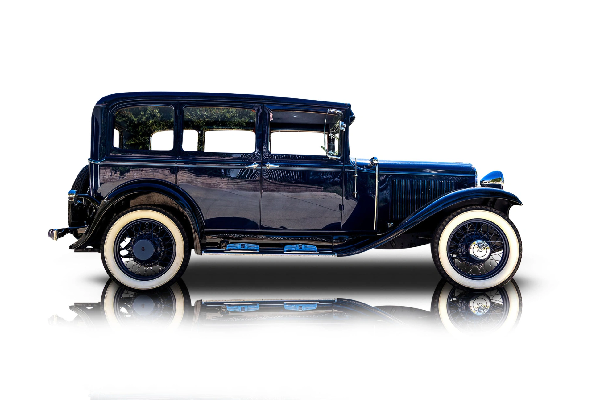 Passenger side photo of vehicle