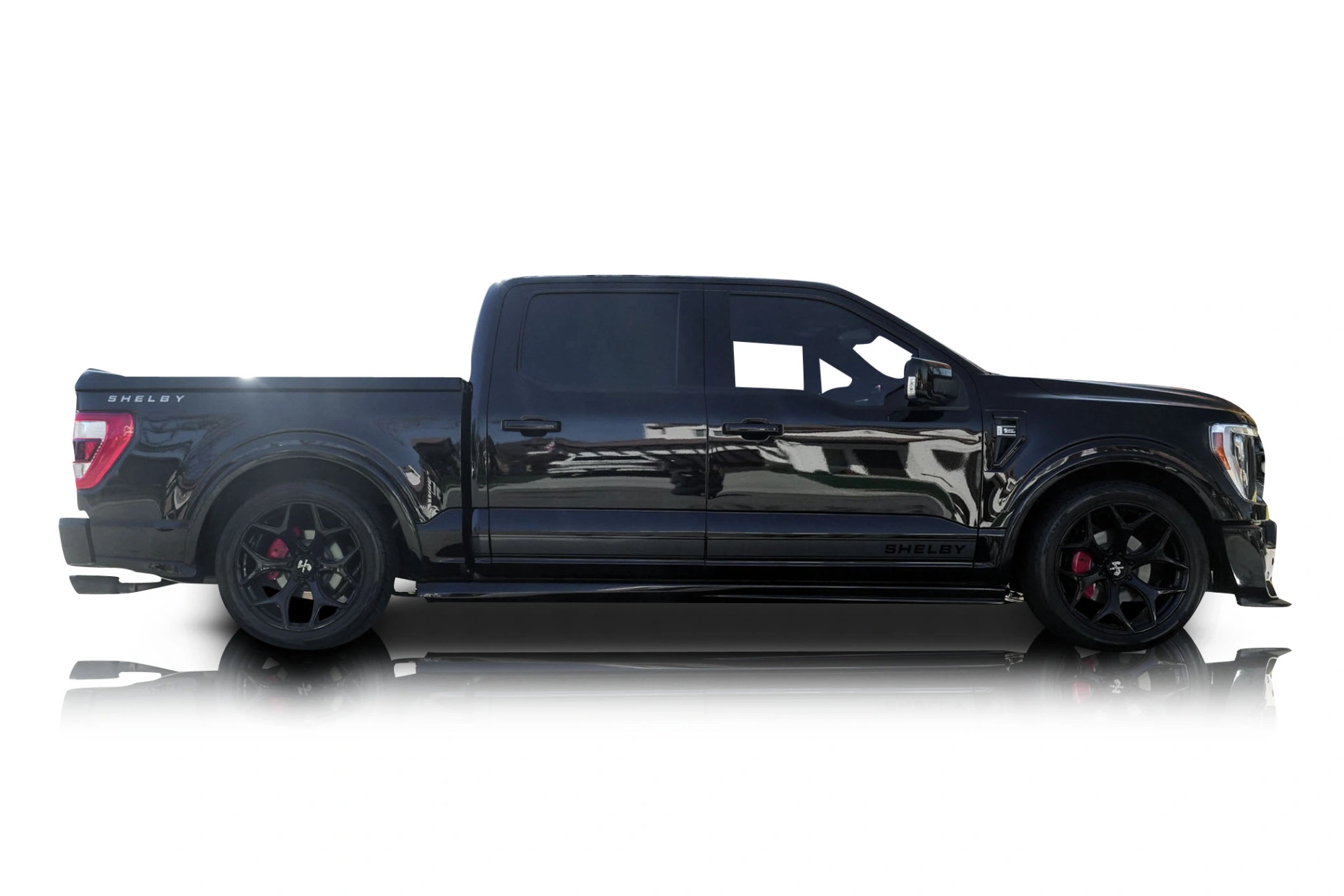 Passenger side photo of vehicle