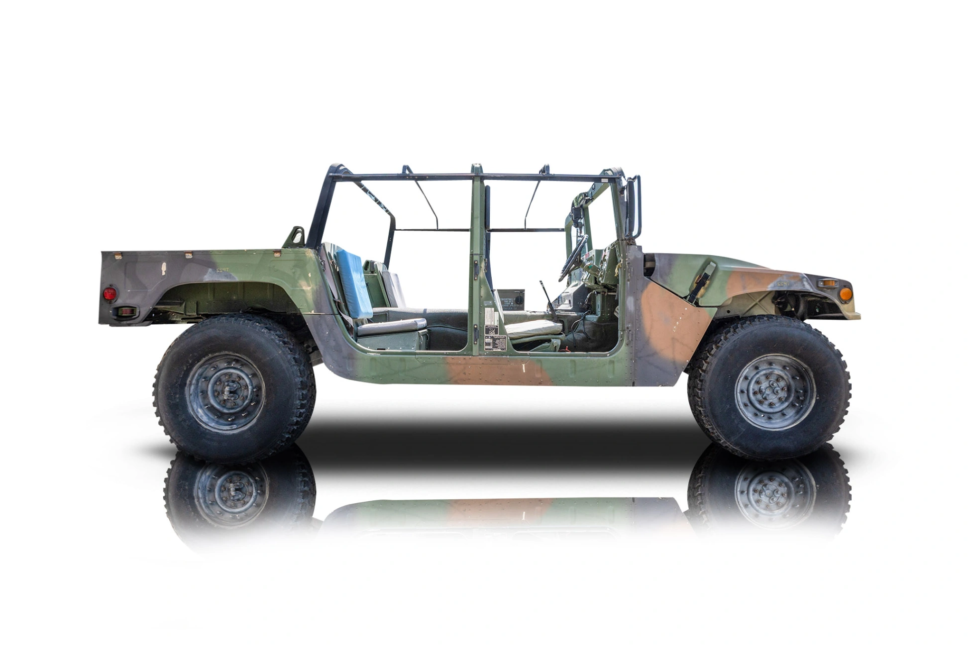 Passenger side photo of vehicle