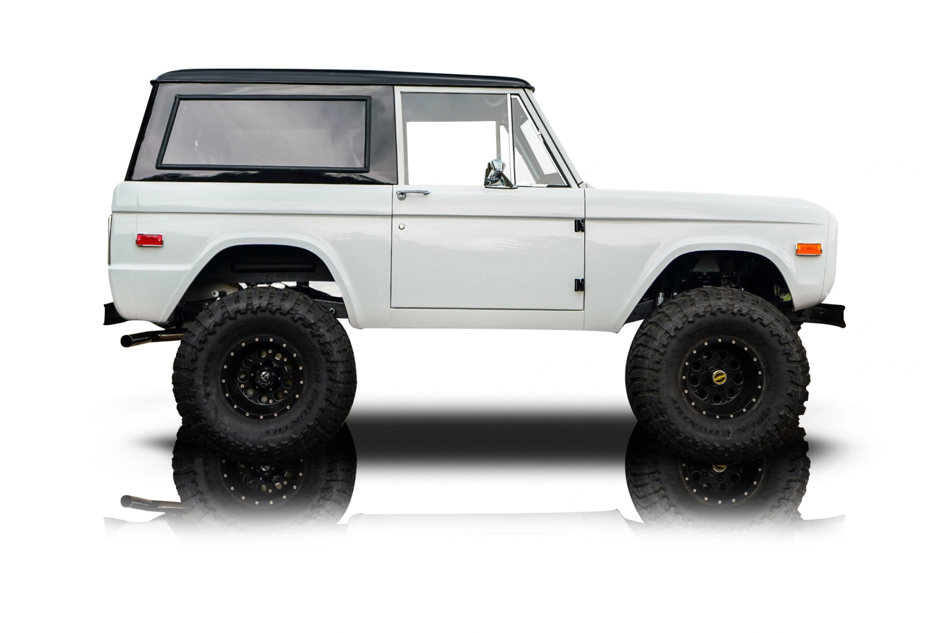 Passenger side photo of vehicle