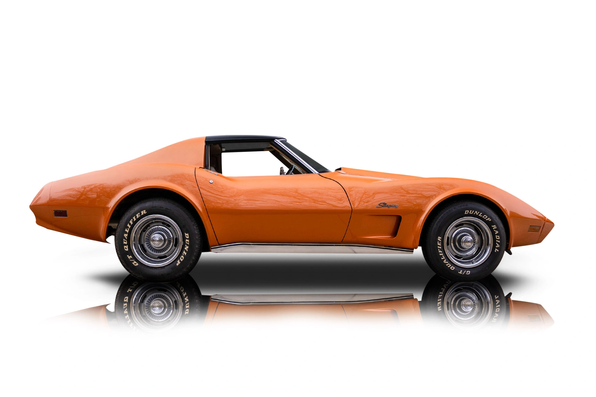 Passenger side photo of vehicle