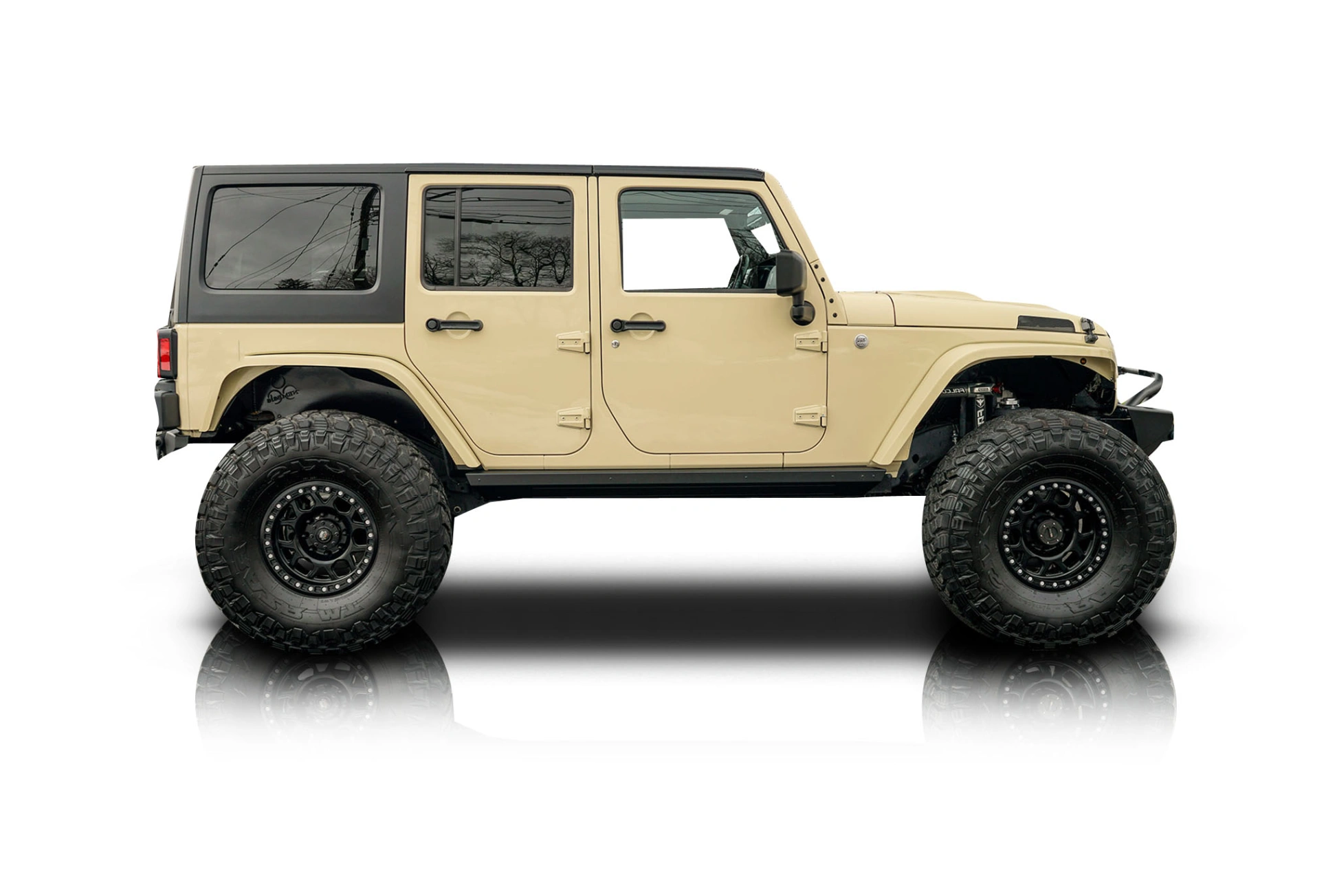 Passenger side photo of vehicle