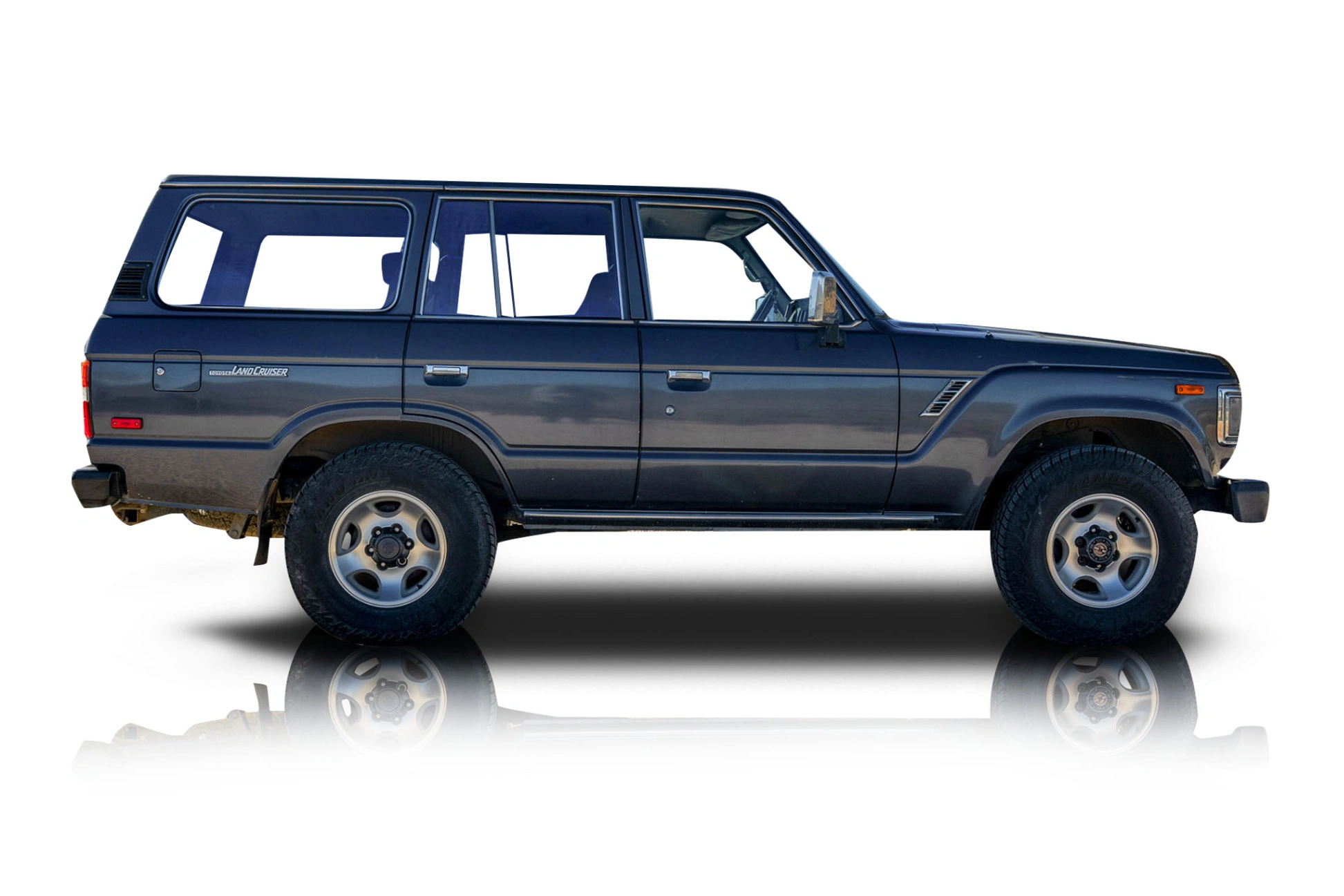 Passenger side photo of vehicle