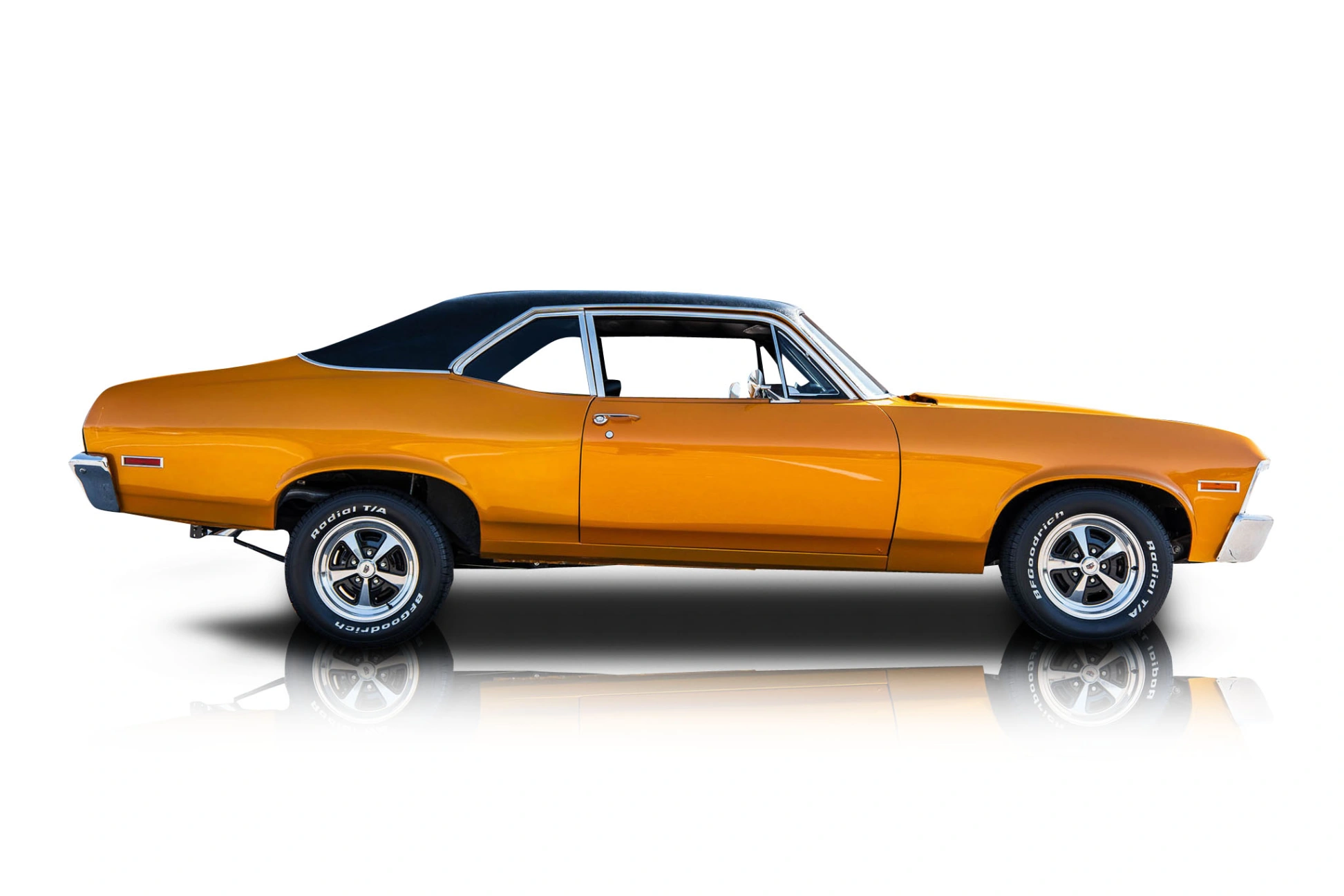 Passenger side photo of vehicle