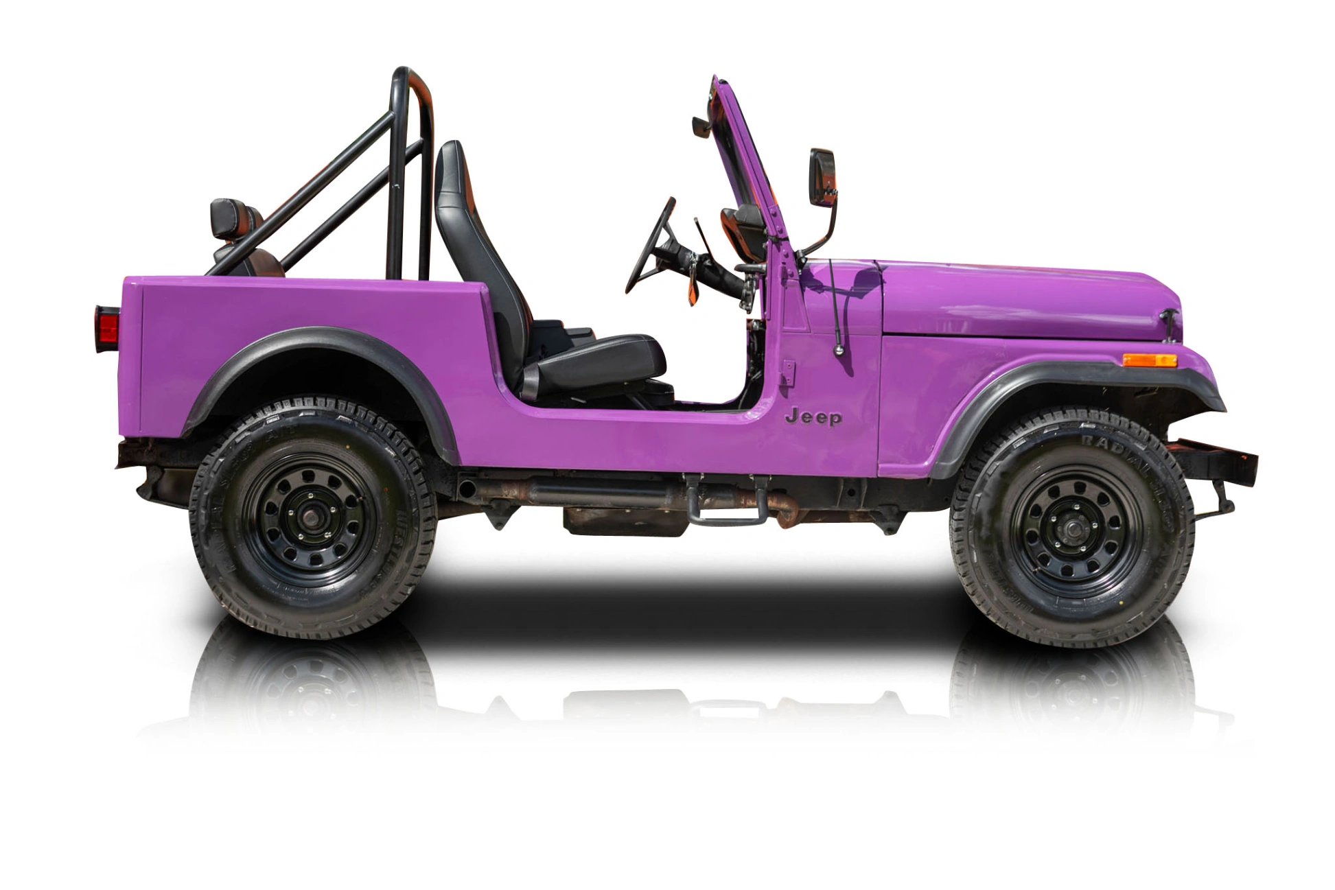 Passenger side photo of vehicle