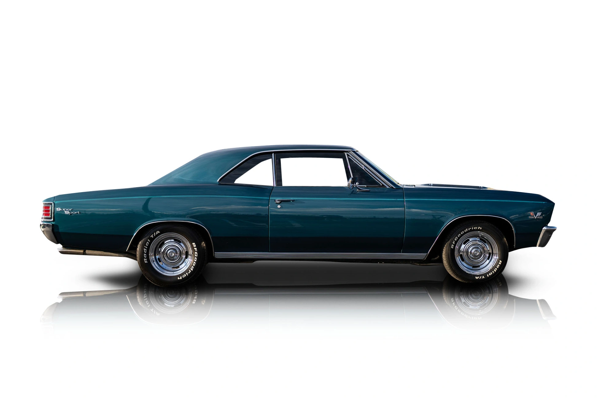 Passenger side photo of vehicle