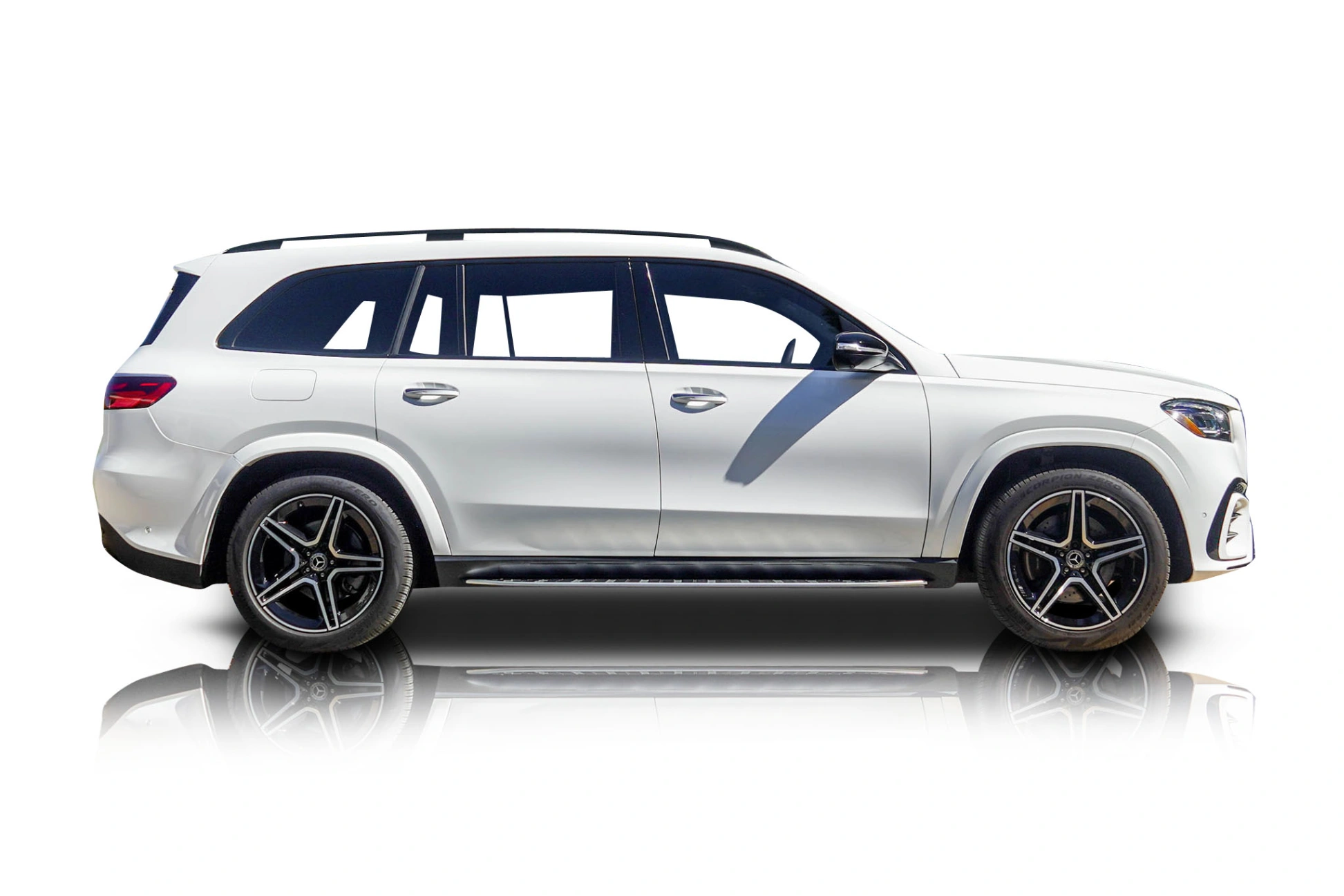 Passenger side photo of vehicle