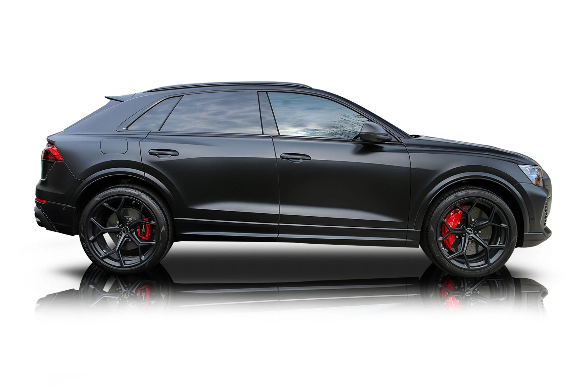 Passenger side photo of vehicle