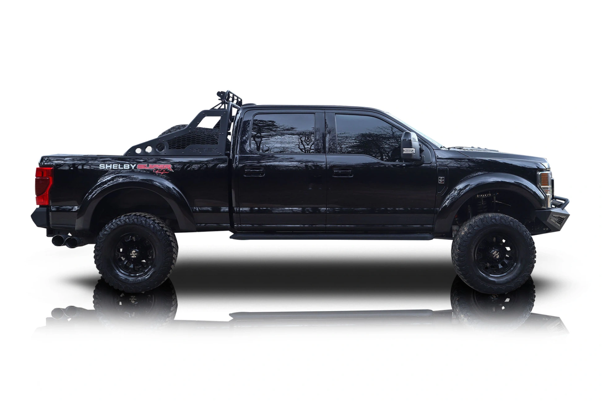 Passenger side photo of vehicle