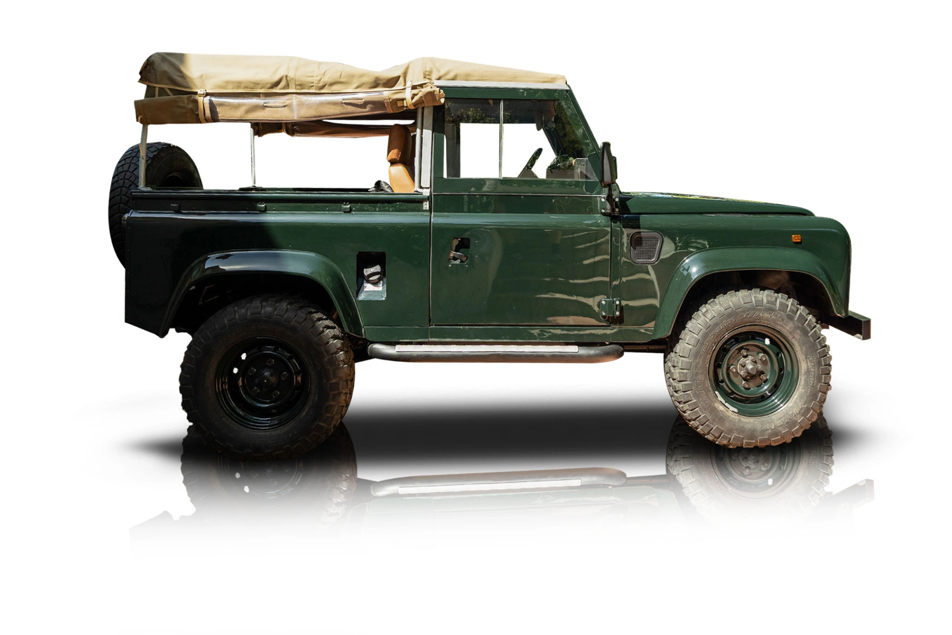 Passenger side photo of vehicle