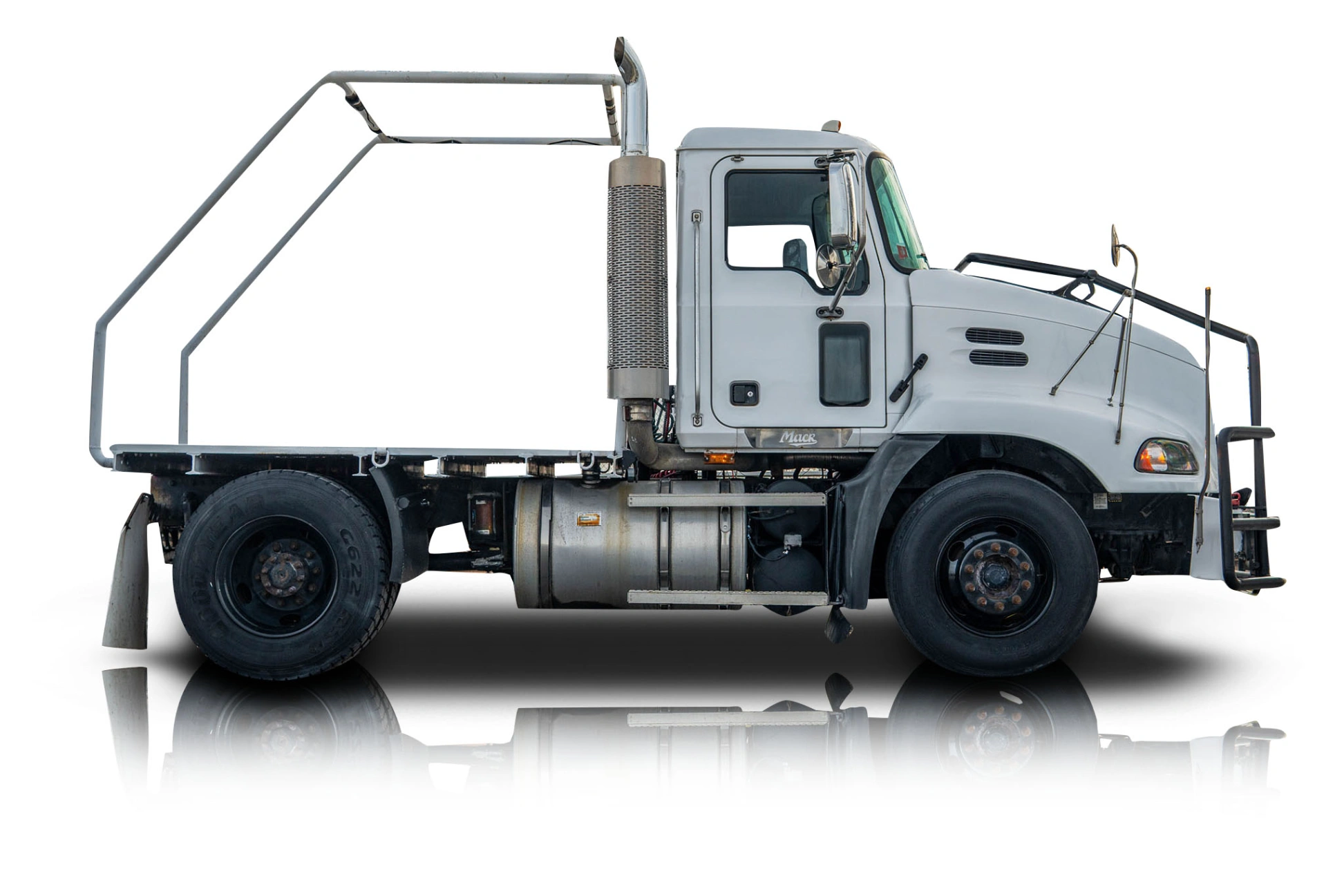 Passenger side photo of vehicle