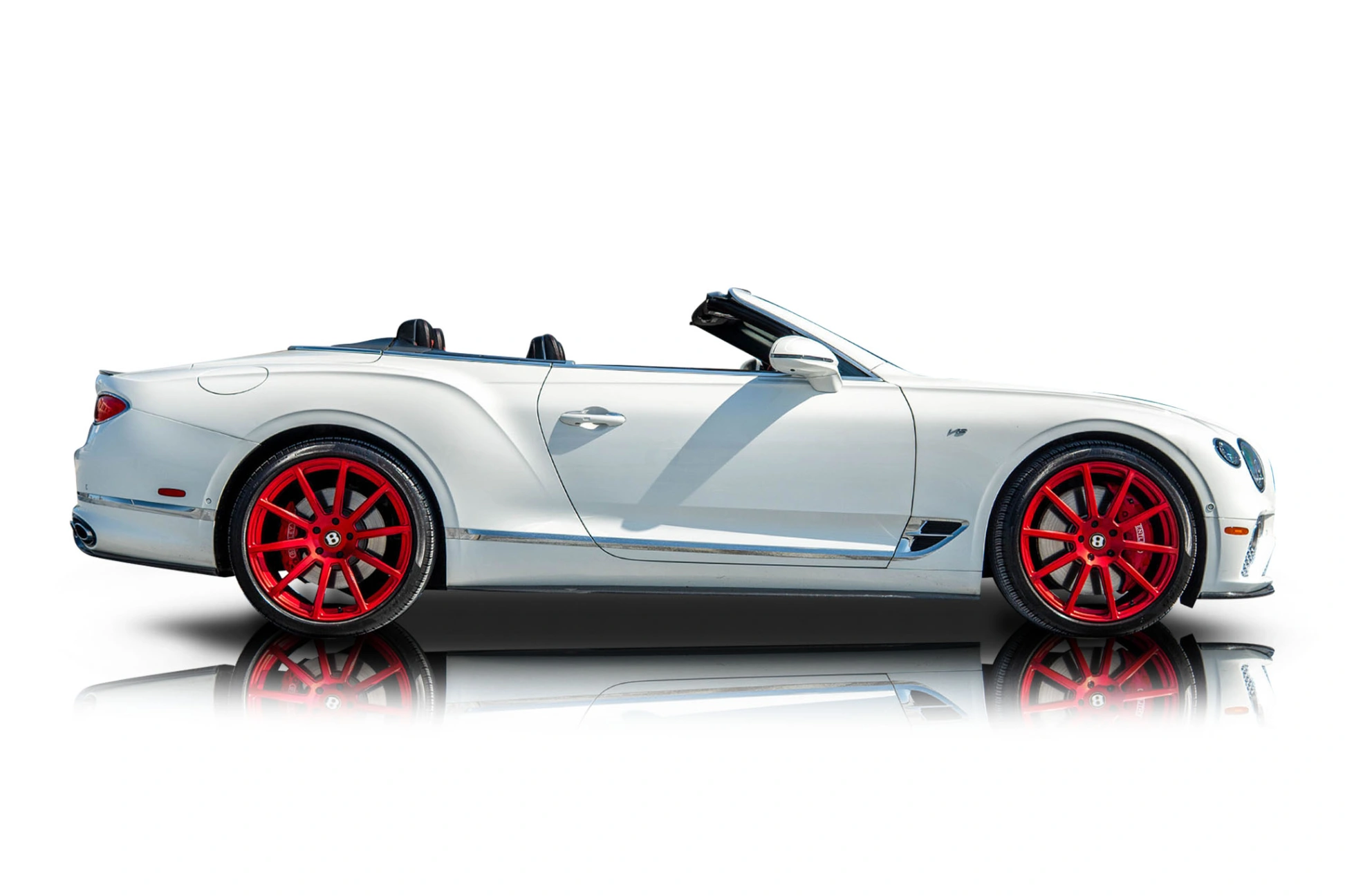 Passenger side photo of vehicle