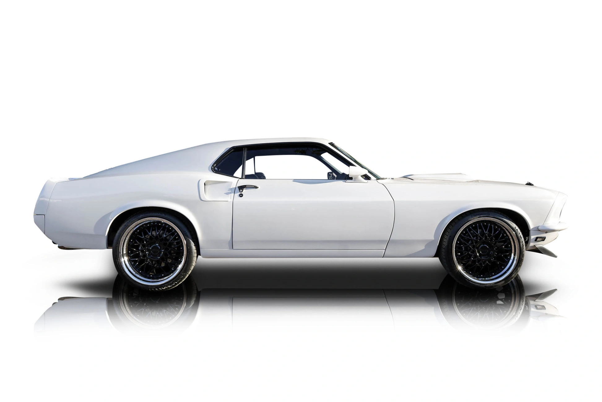 Passenger side photo of vehicle