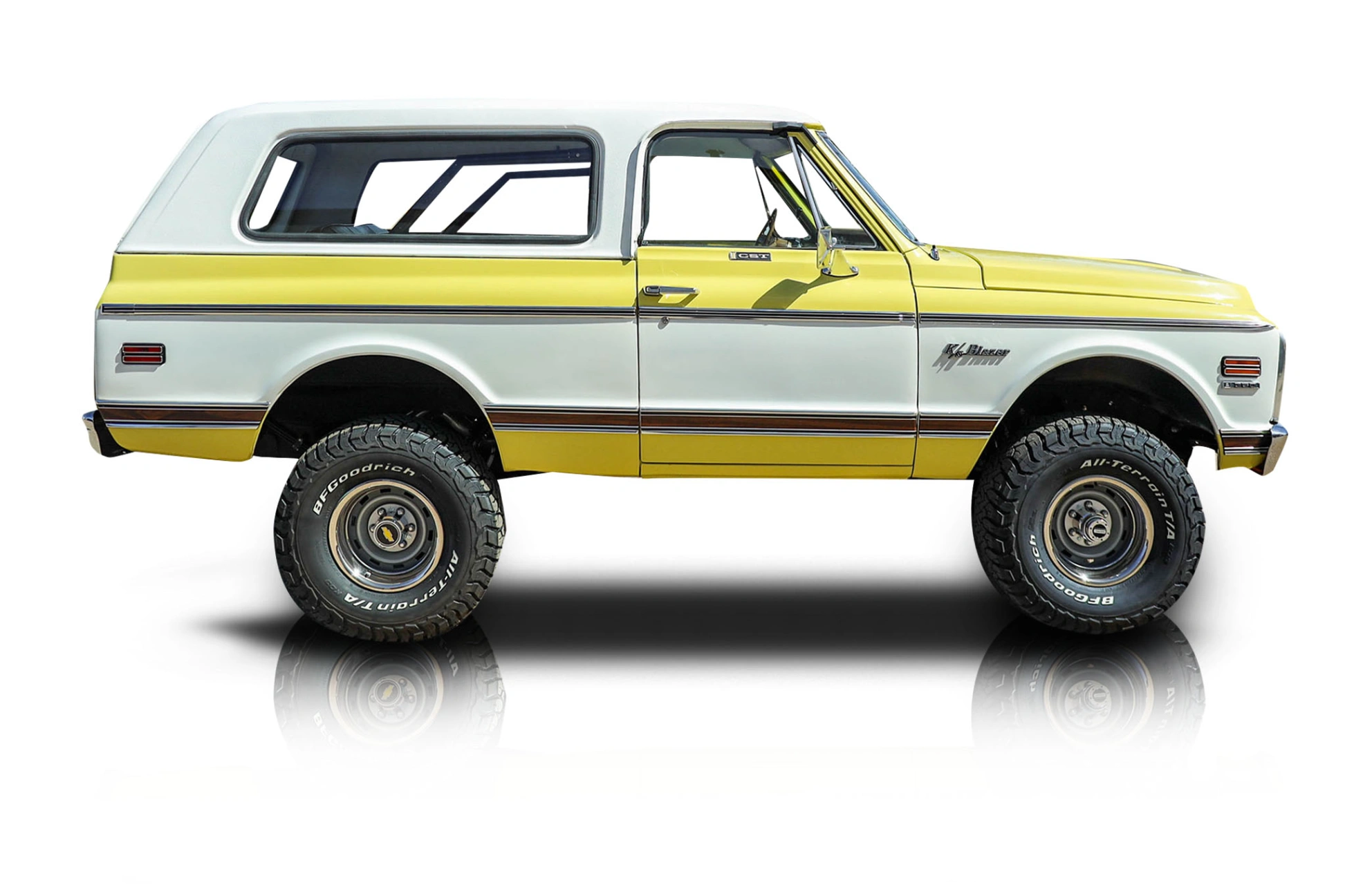 Passenger side photo of vehicle