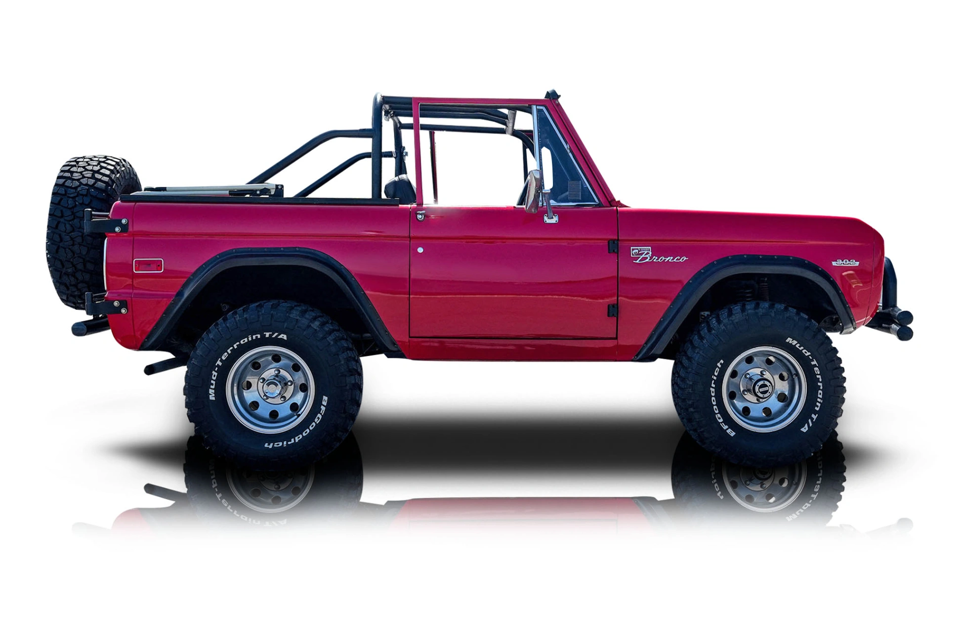 Passenger side photo of vehicle