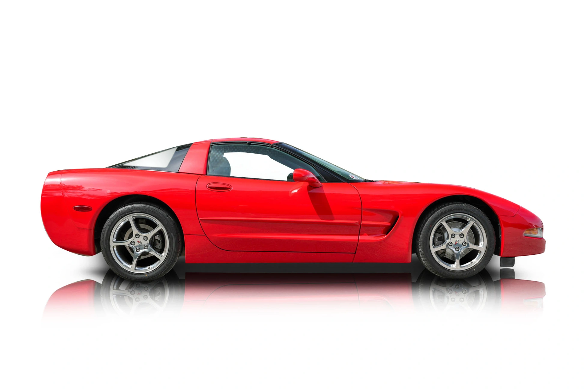 Passenger side photo of vehicle