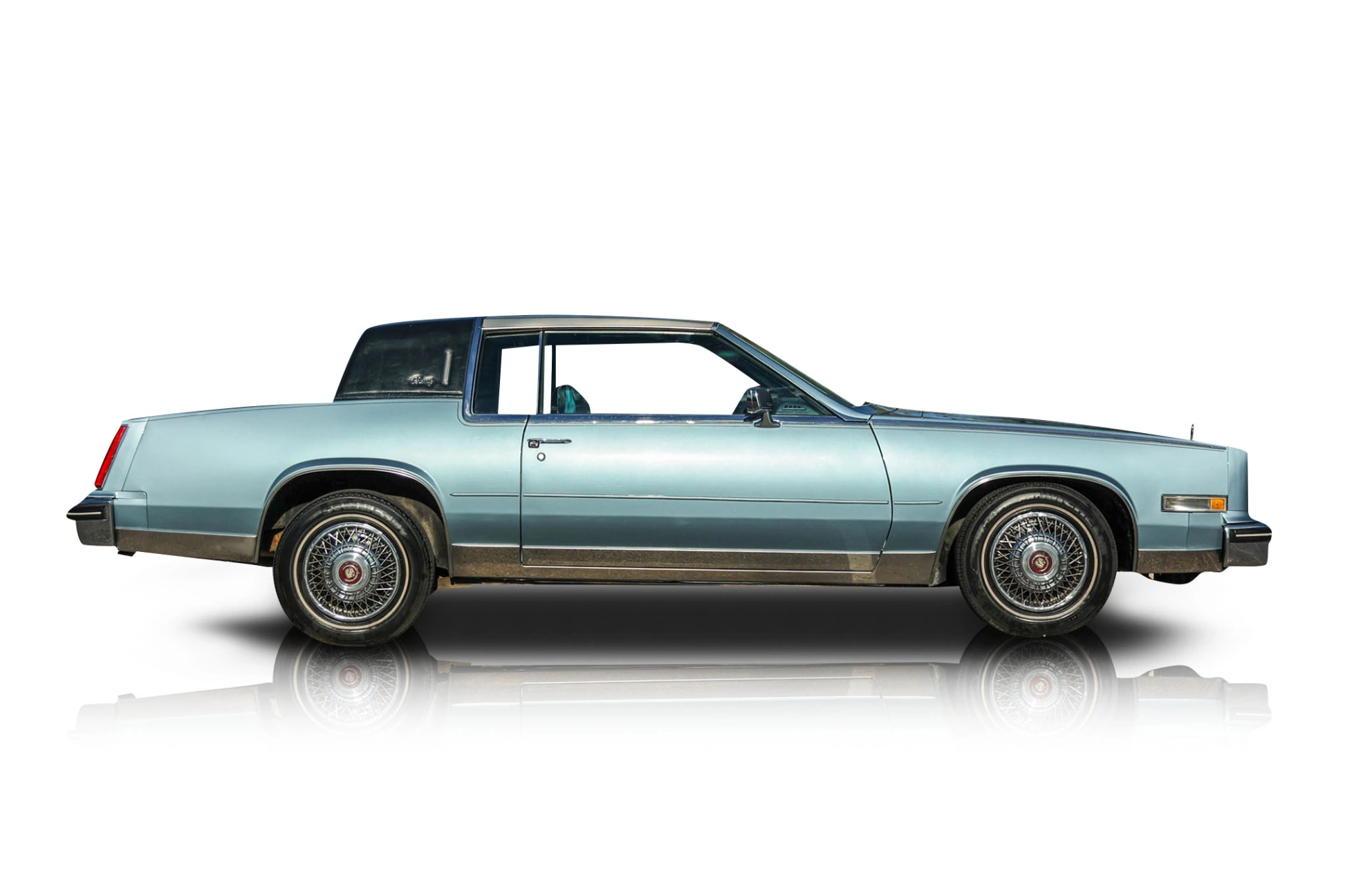 Passenger side photo of vehicle