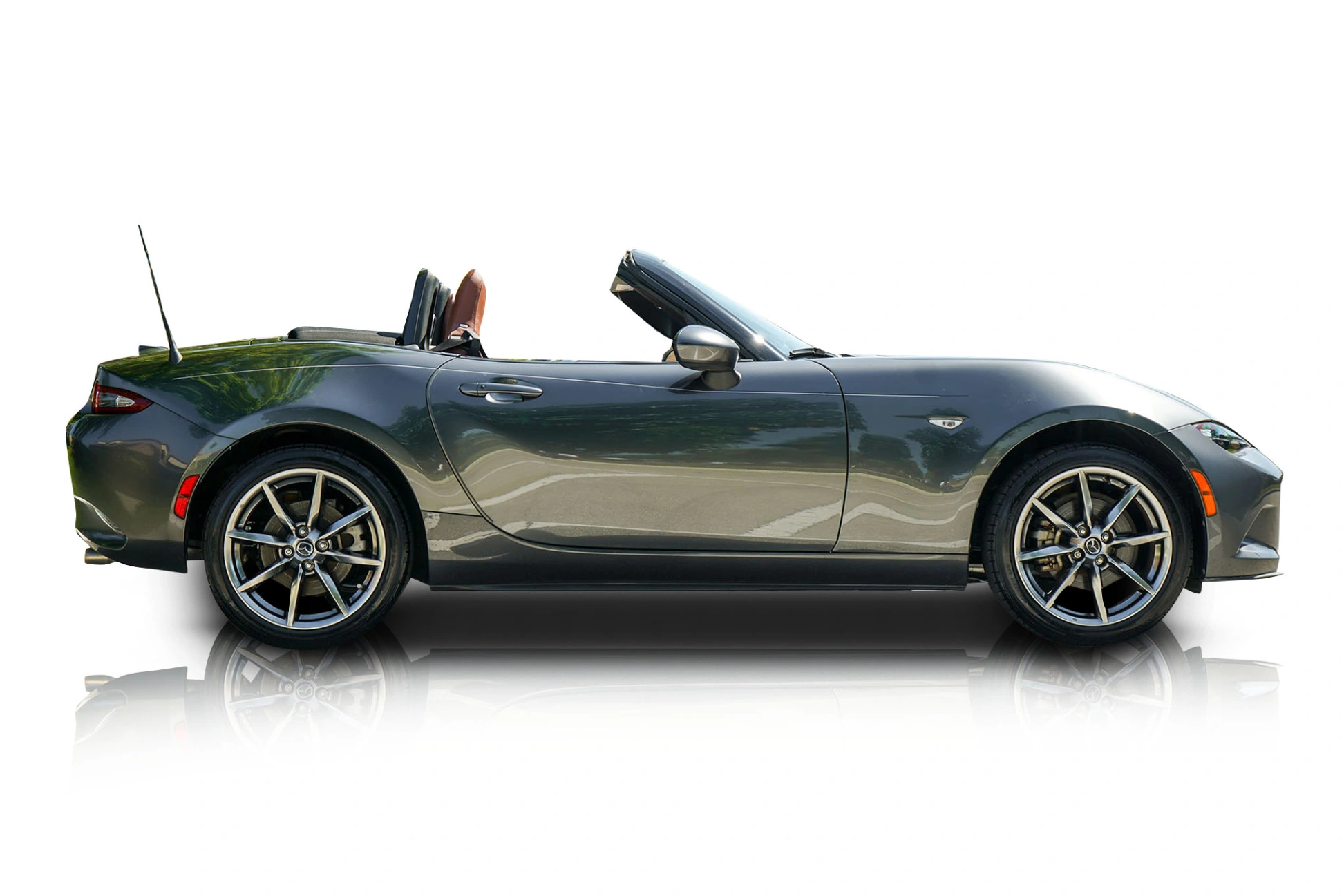 Passenger side photo of vehicle