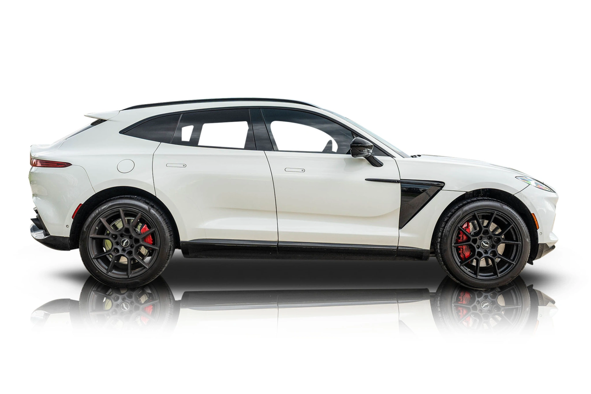 Passenger side photo of vehicle