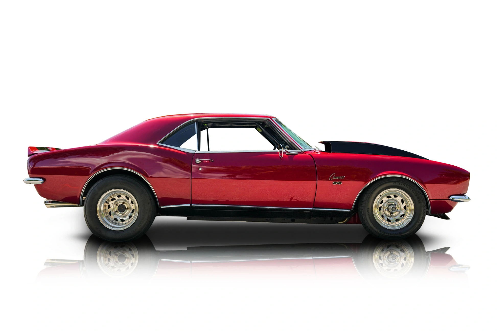 Passenger side photo of vehicle