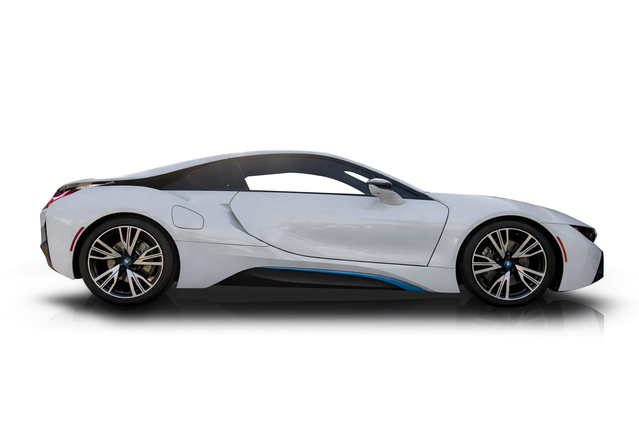 Passenger side photo of vehicle