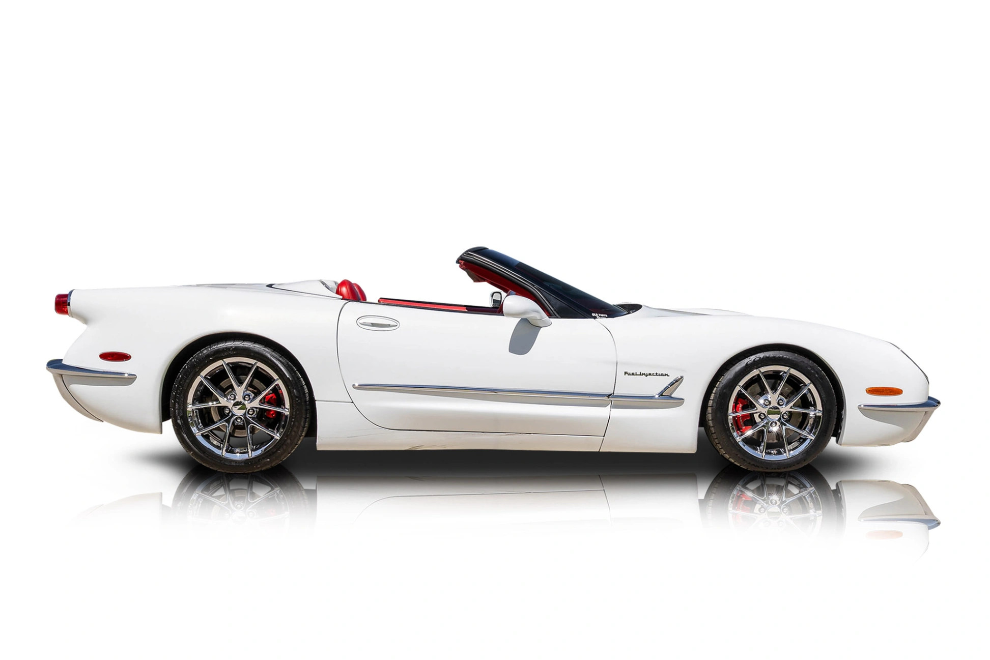 Passenger side photo of vehicle