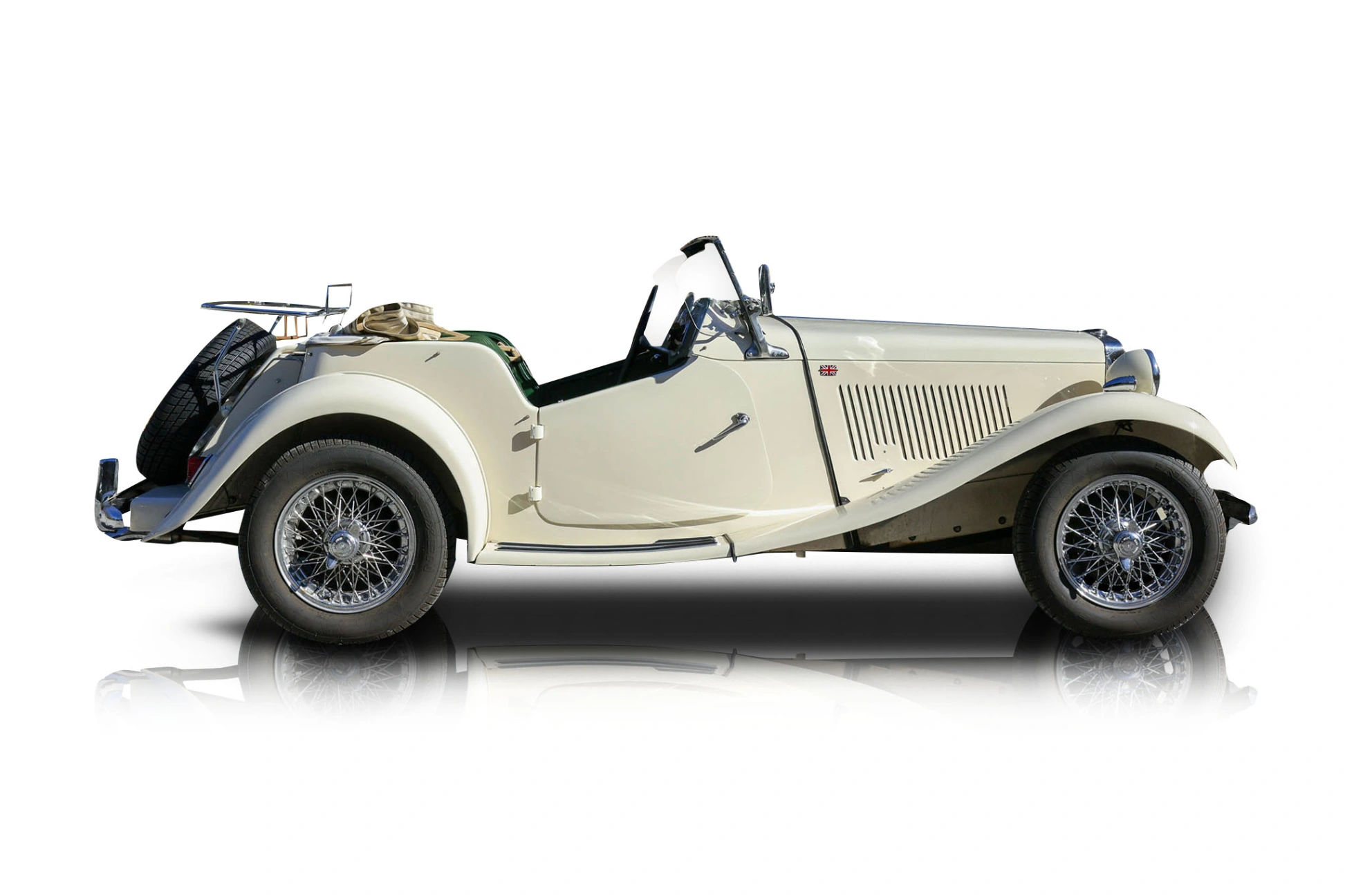 Passenger side photo of vehicle