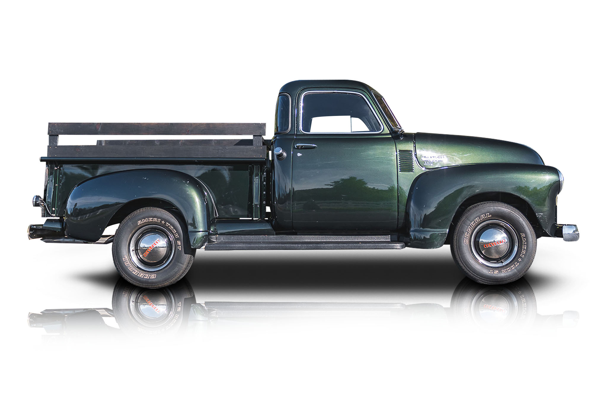 Passenger side photo of vehicle